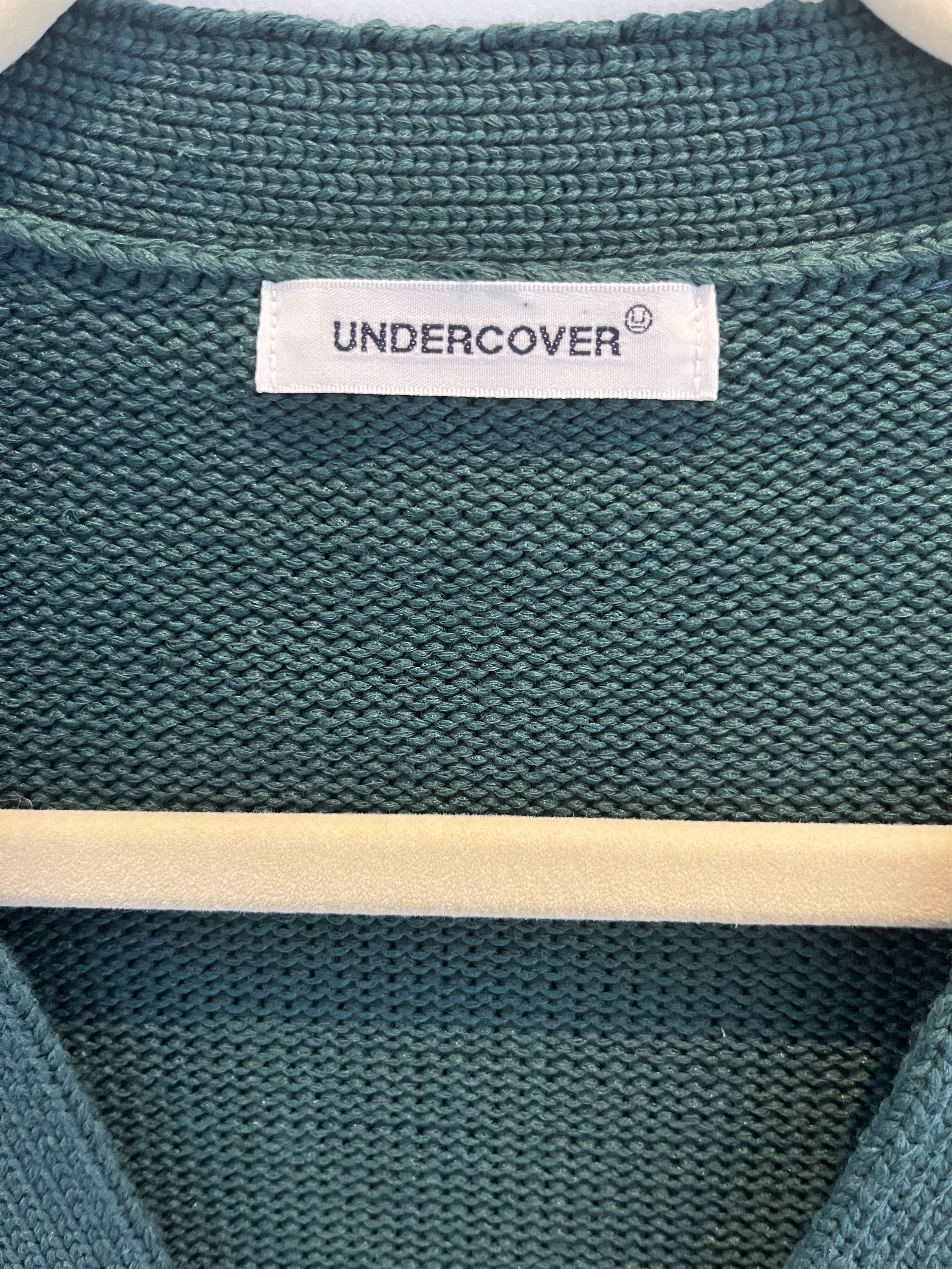 Undercover Undercover Green Cardigan Size US L / EU 52-54 / 3 - 4 Thumbnail