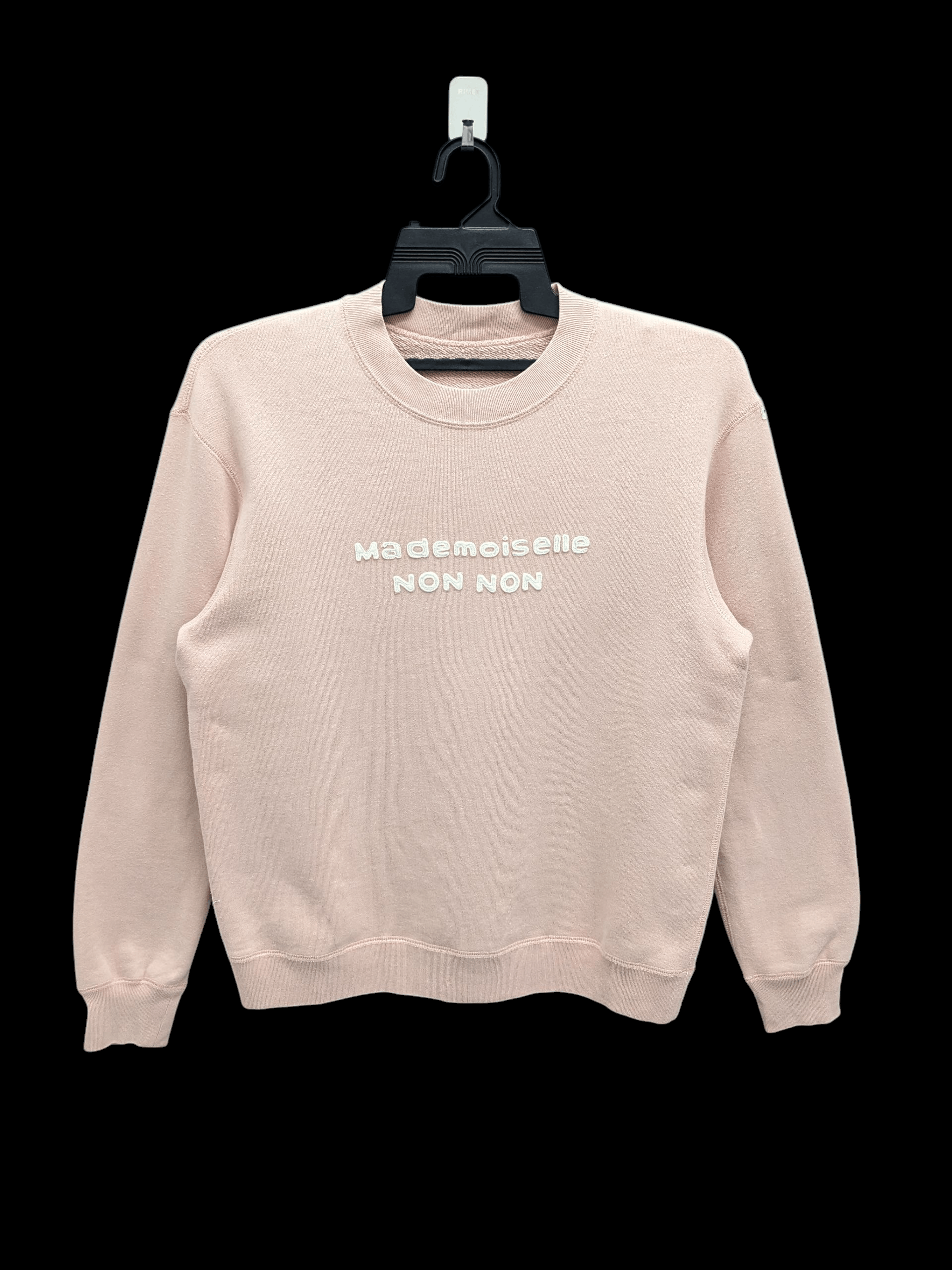 Issey Miyake Issey Miyake Mademoiselle Non Non Pink Crewneck Sweatshirt Size US M / EU 48-50 / 2 - 1 Thumbnail