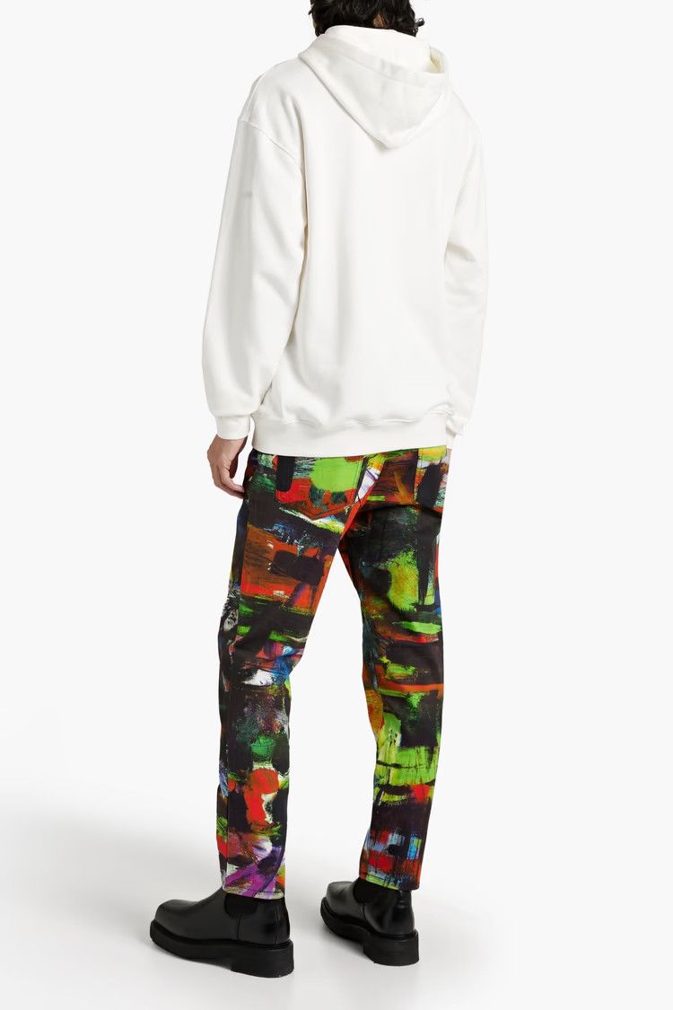 Moschino o1y0225 Denim Pant in Multicolor Size US 32 / EU 48 - 3 Thumbnail