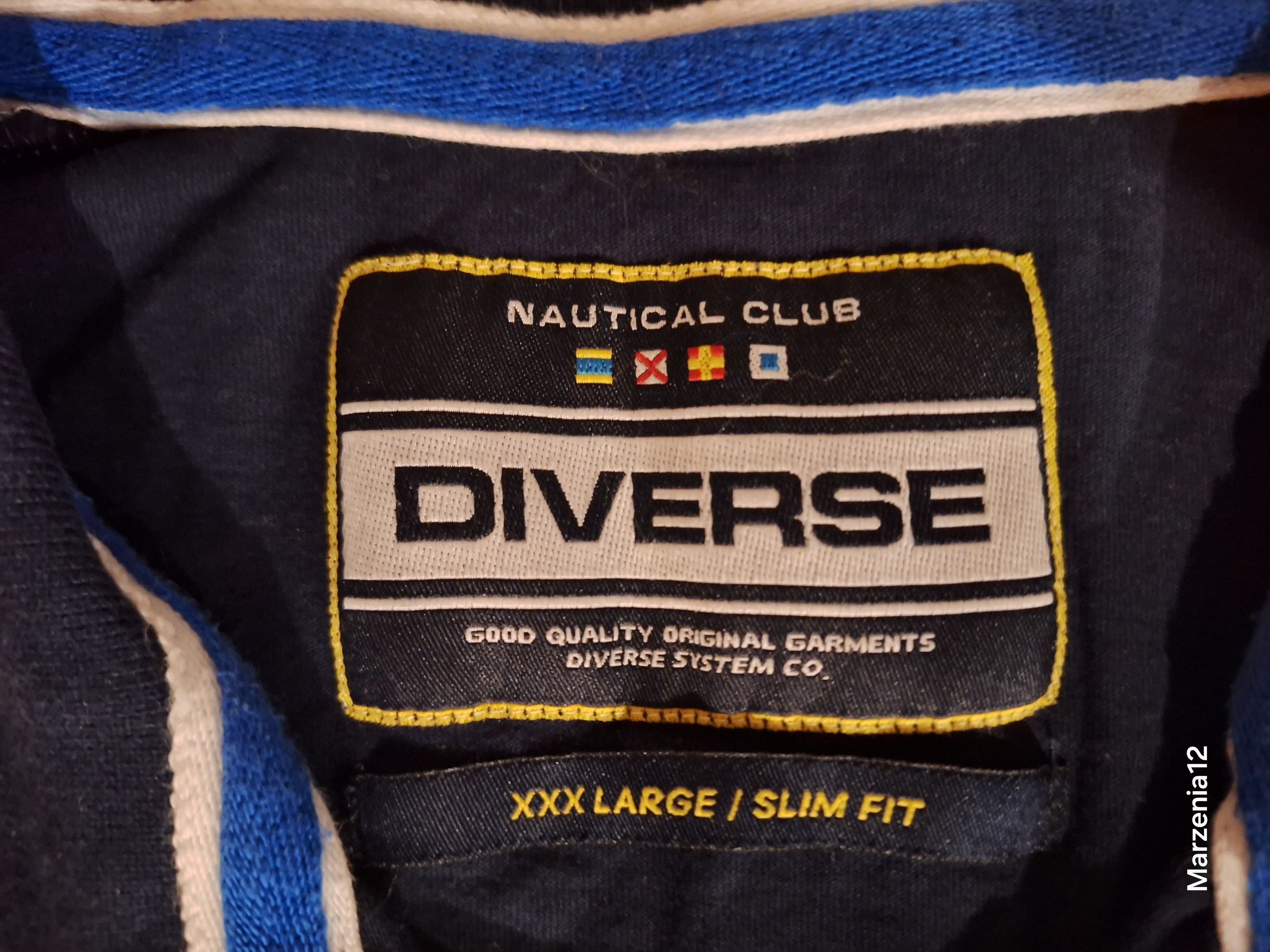 Other Diverse Nautical Club Colorblock Polo Shirt - 3XL Slim Fit Size US XXL / EU 58 / 5 - 2 Thumbnail