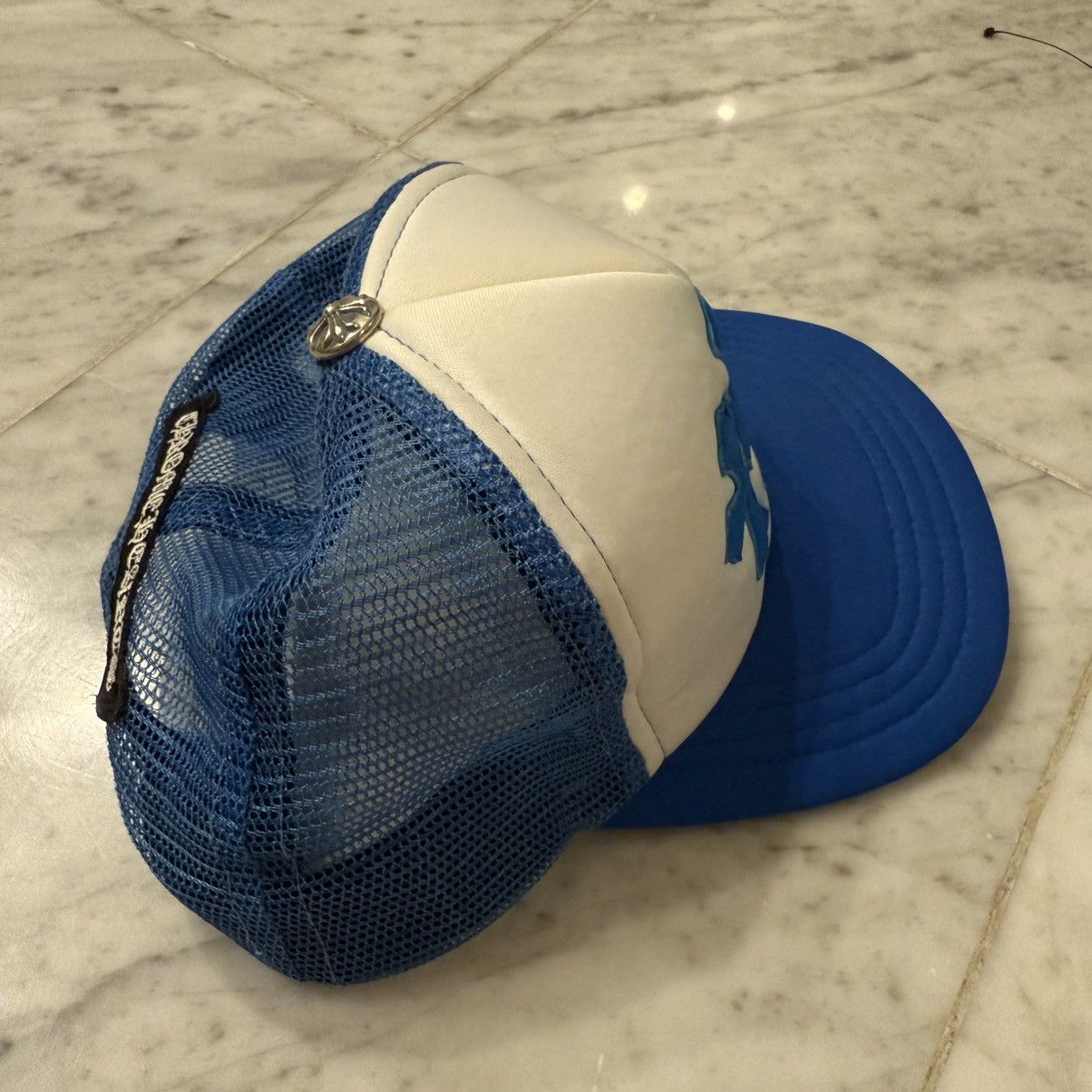 Chrome Hearts Chrome Hearts Triple Cross Patch Cemetary Hat Blue Size ONE SIZE - 3 Thumbnail