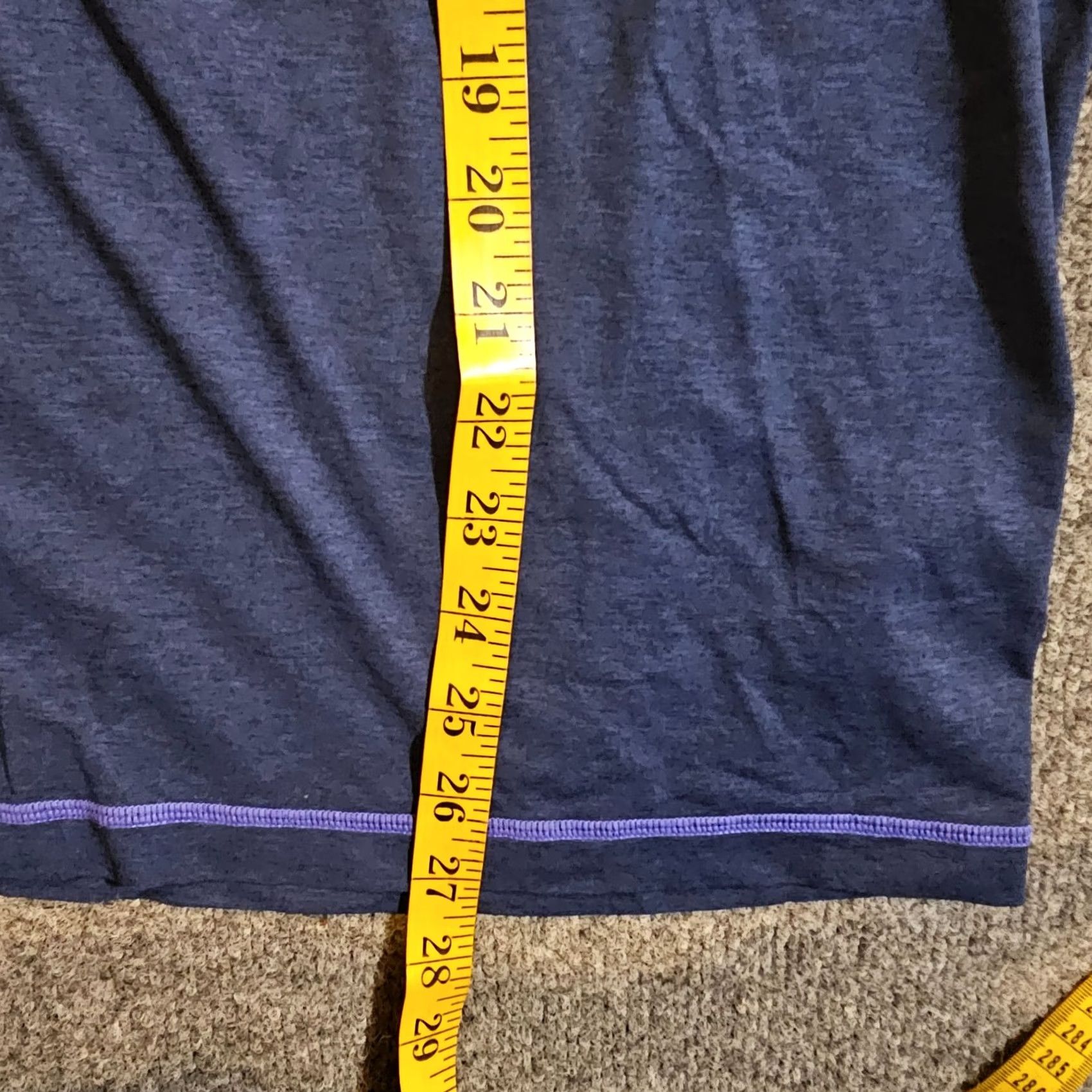 Rhone Rhone Shirt Mens Medium Blue Peloton Performance Short Sleeve Stretch Workout Shirt Size US M / EU 48-50 / 2 - 6 Thumbnail