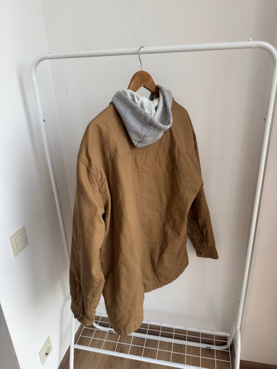 Dickies DICKIES MEN’S WORKWEAR ACTIVE HOODED JACKET BROWN Size XL Size US XL / EU 56 / 4 - 8 Thumbnail