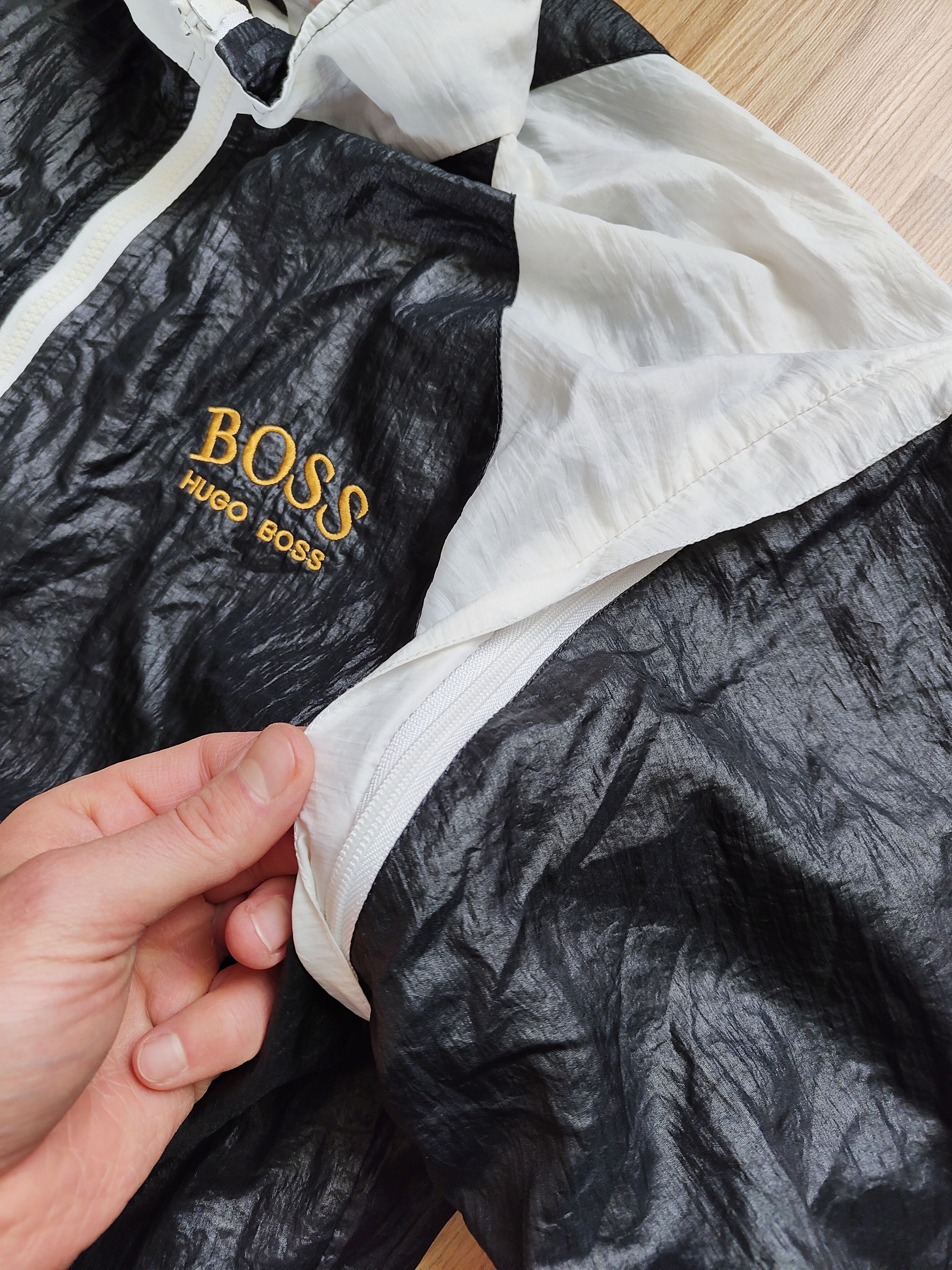 Hugo Boss Vintage Hugo Boss Olympic Jacket Bomber Boxing Jersey Size US L / EU 52-54 / 3 - 14 Thumbnail
