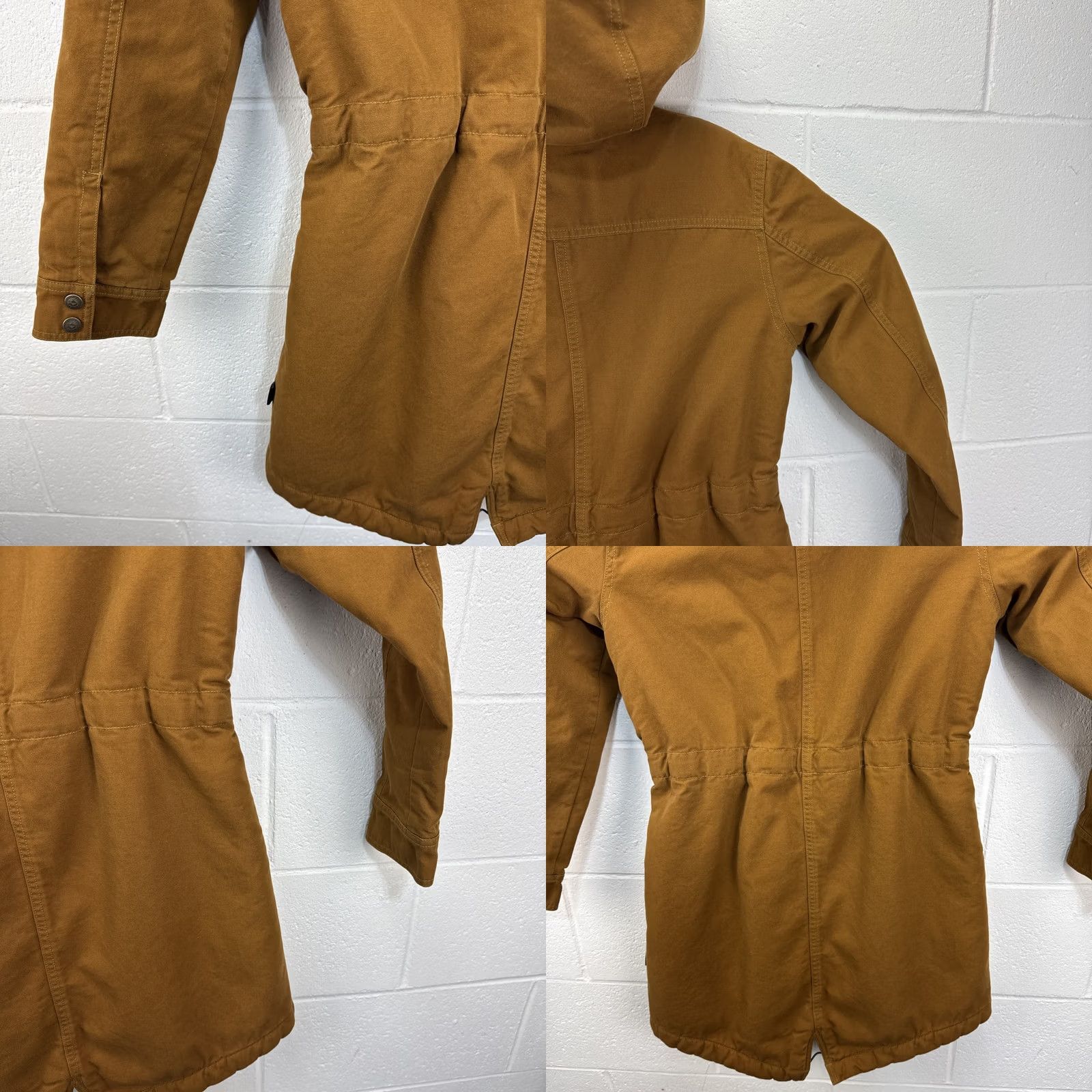 Patagonia Patagonia Parka Jacket Womens Small Brown Insulated Prairie Dawn Long Coat Zipper Snap Logo Quilt/Polyester Size S / US 4 / IT 40 - 9 Thumbnail