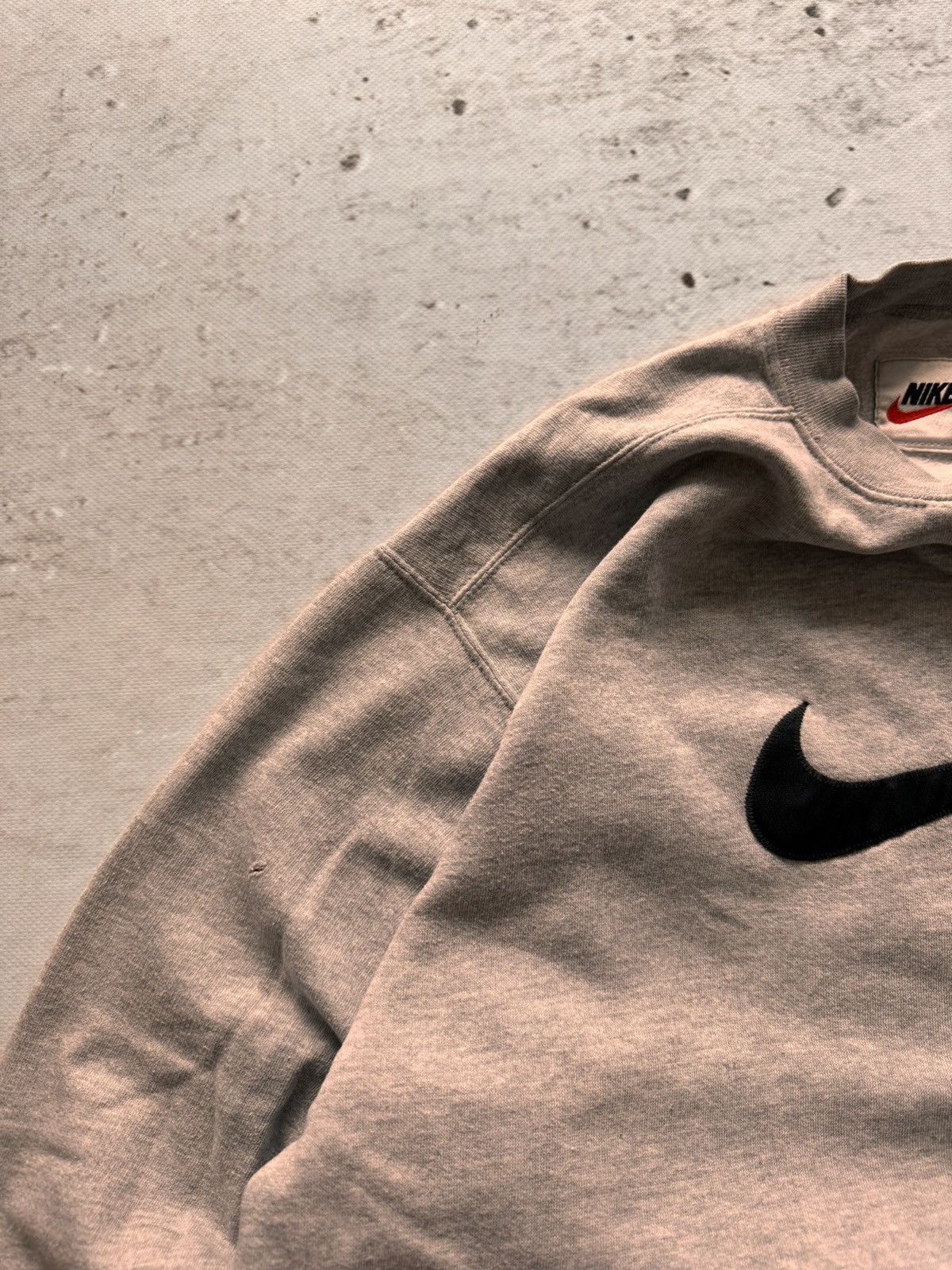 Nike × Vintage NIKE VINTAGE CENTER LOGO OVERSIZE BOXY SWEATSHIRT Size US S / EU 44-46 / 1 - 6 Thumbnail