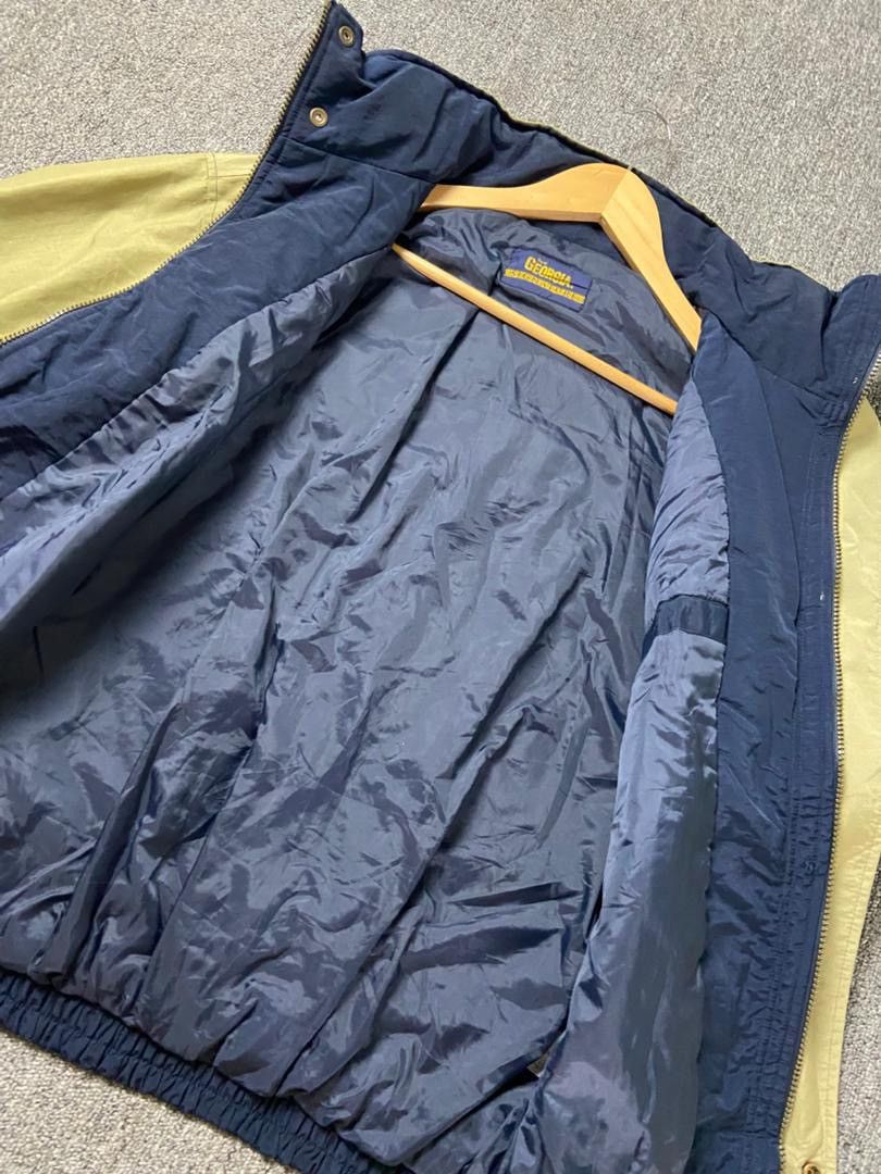 Japanese Brand Georgia Signature Two Tone Bomber Jacket (203) Size US M / EU 48-50 / 2 - 6 Thumbnail