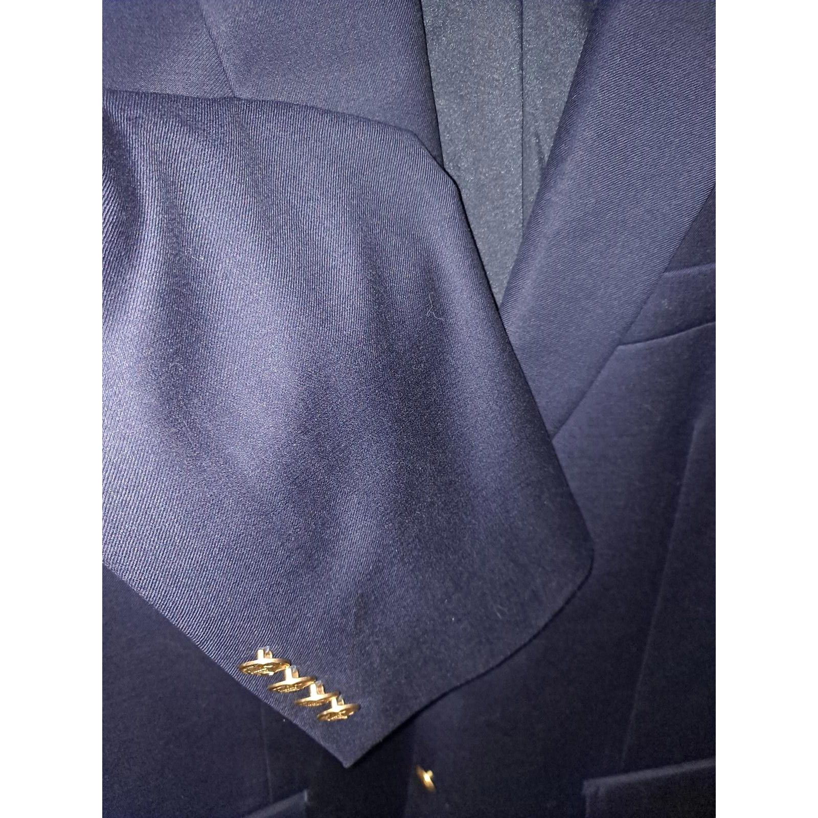 Ralph Lauren Ralph Lauren Navy with Gold Buttons Blazer Size 42R Size 42R - 6 Thumbnail