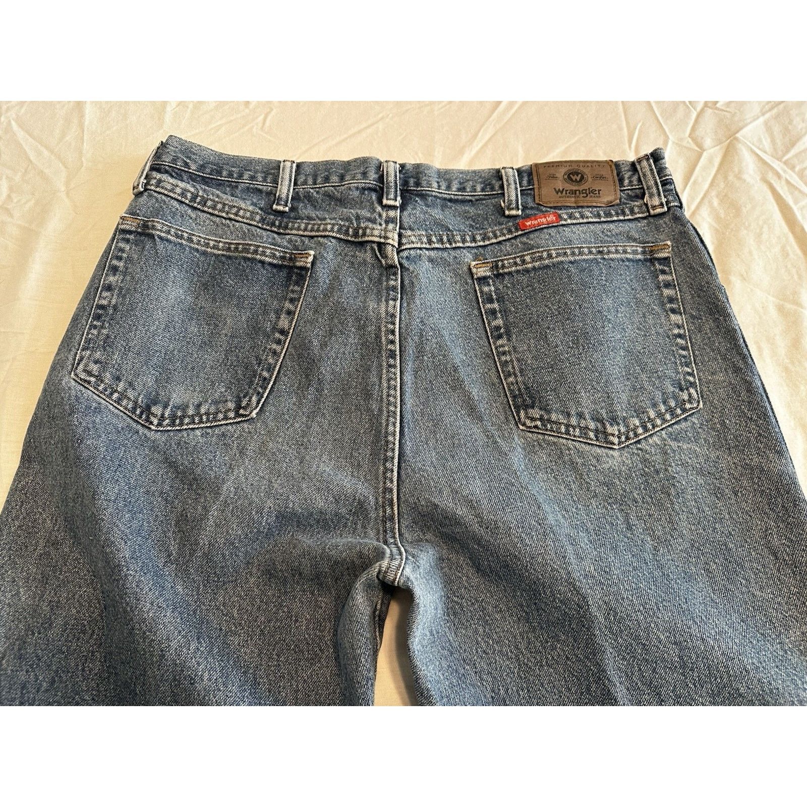 Wrangler Wrangler Men's Jeans Blue 38x34 Regular Fit Western Cowboy Size US 38 / EU 54 - 12 Thumbnail
