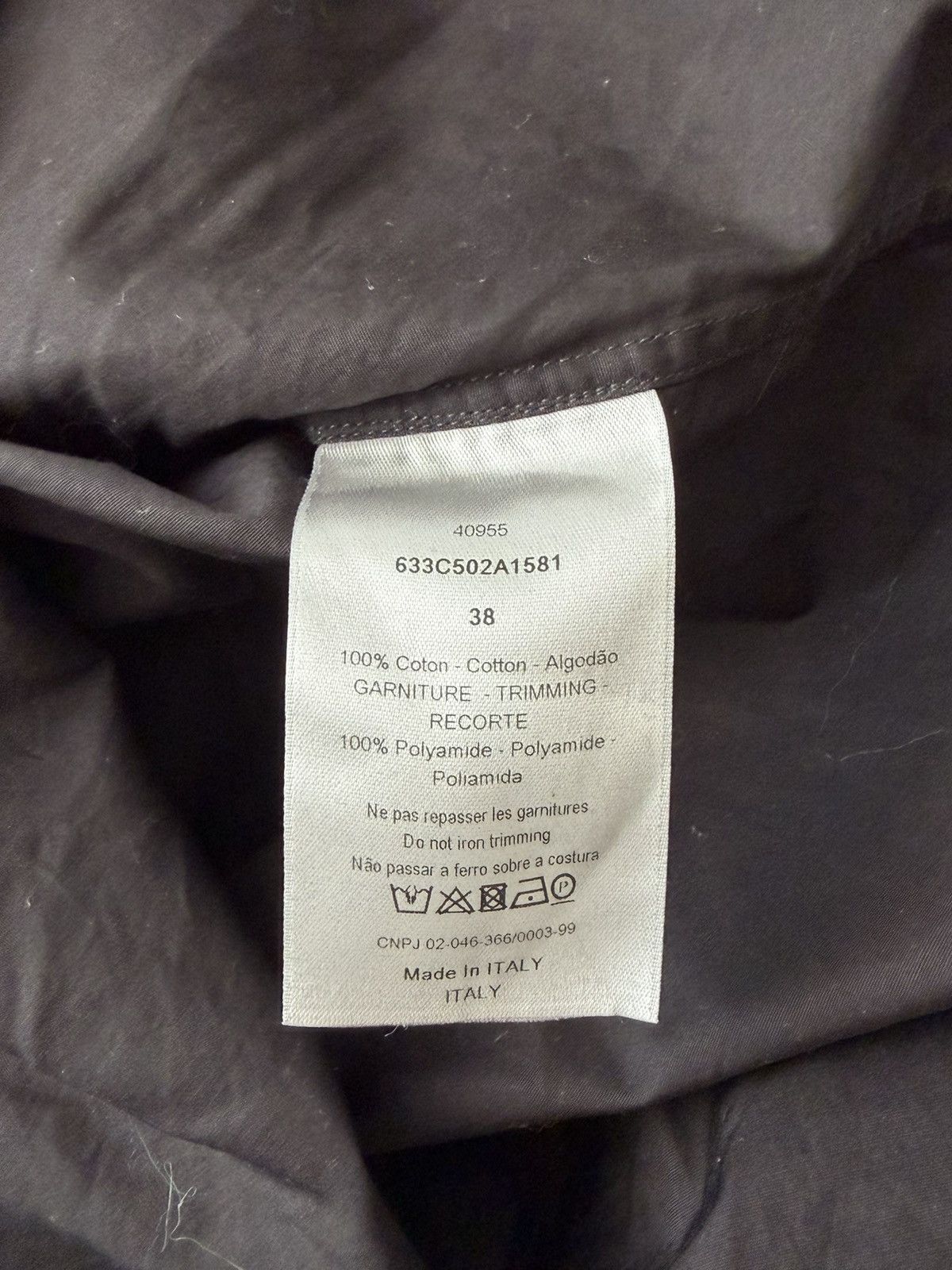 Dior Dior Taping Line Shirt Size US S / EU 44-46 / 1 - 6 Thumbnail