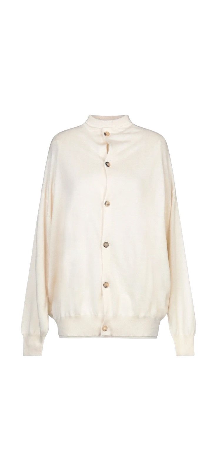 Celine Celine FW18 Cashmere Mock-Neck Button Cardigan Size S / US 4 / IT 40 - 2 Thumbnail