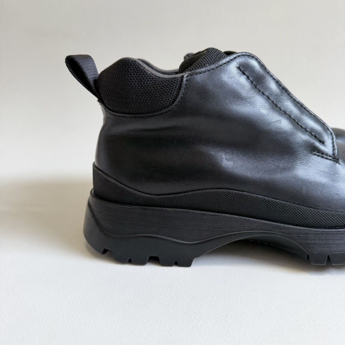 Prada OG Black Leather ‘Brixxen’ Chukka Boots Size US 8.5 / EU 41-42 - 11 Thumbnail