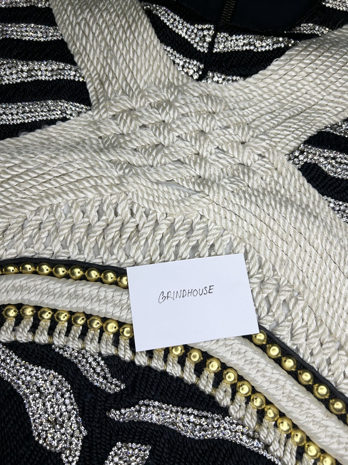 Balmain Fall 14 Demi-Couture Embellished Suede Top Size S / US 4 / IT 40 - 17 Thumbnail