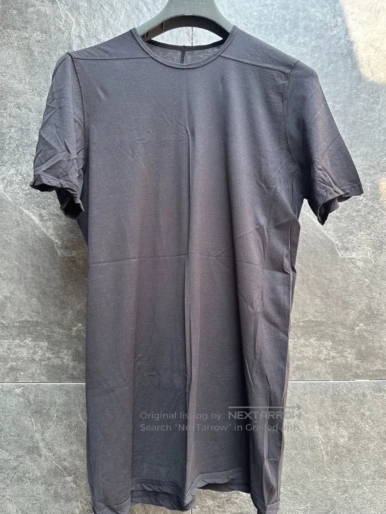 Rick Owens RICK OWENS Black short-sleeved T-shirt Size US S / EU 44-46 / 1 - 1 Thumbnail
