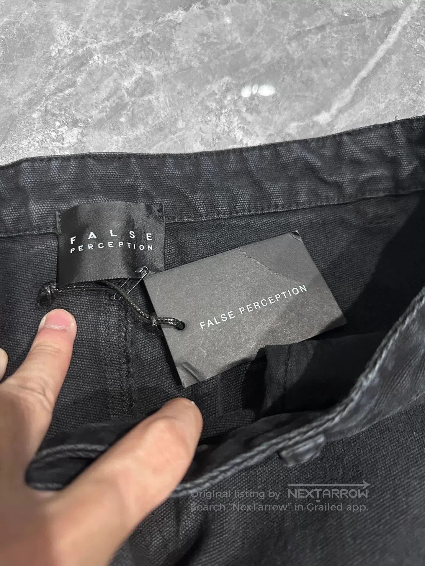 Carhartt Wip Black Flared Denim Pants with Heart Design. Size US 36 / EU 52 - 6 Thumbnail