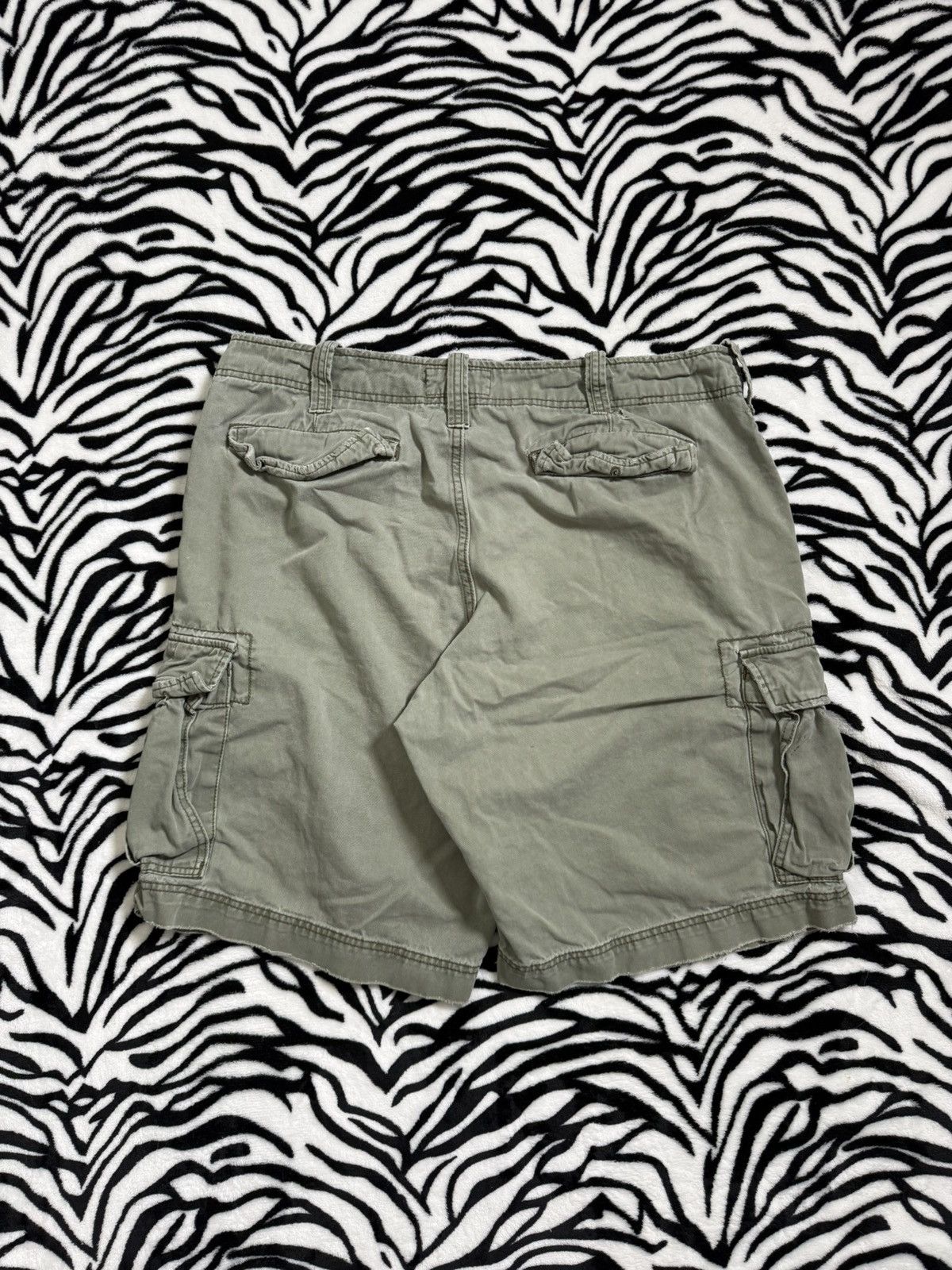 Denim & Supply Ralph Lauren Vintage RL Denim & Supply Cargo Shorts Military SZ 36 Size US 36 / EU 52 - 8 Thumbnail