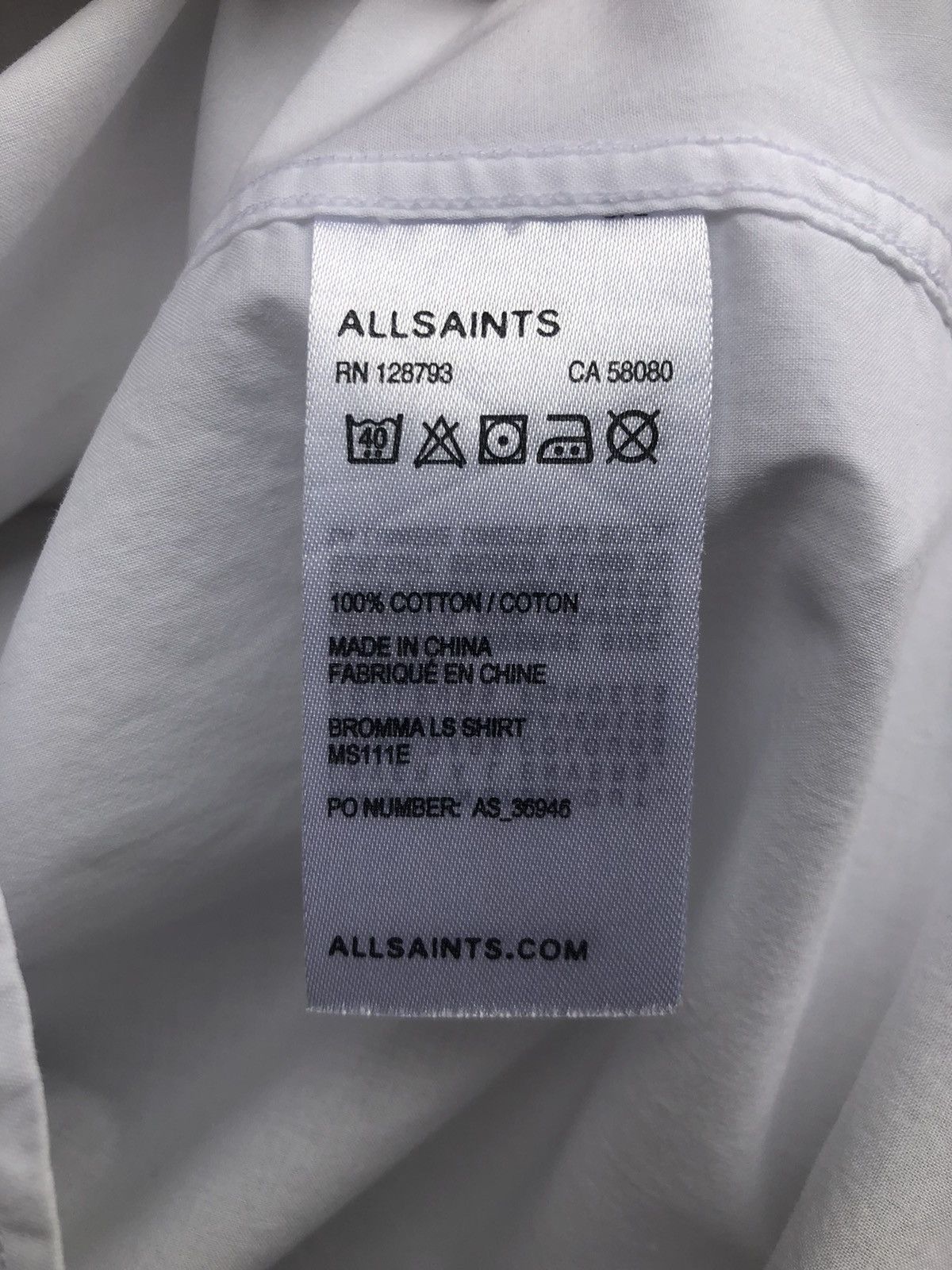 Allsaints Allsaints Button Up Shirt Size US L / EU 52-54 / 3 - 4 Thumbnail