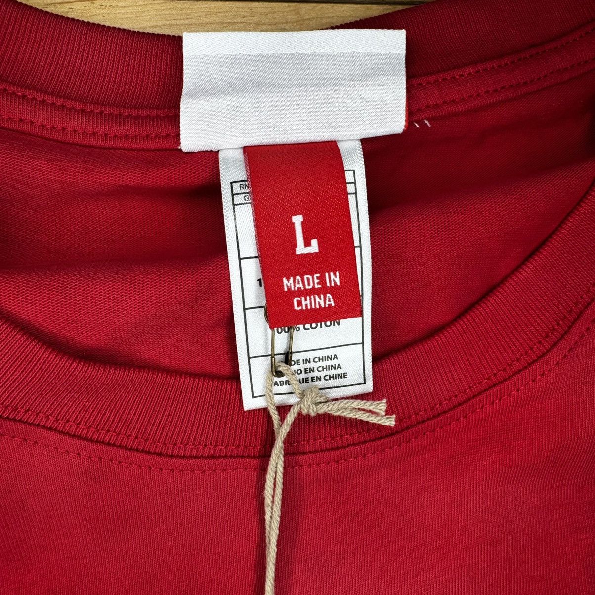 Mitchell & Ness Mitchell & Ness Men's Red M&N Box Logo T-Shirt Size L Size US L / EU 52-54 / 3 - 2 Thumbnail
