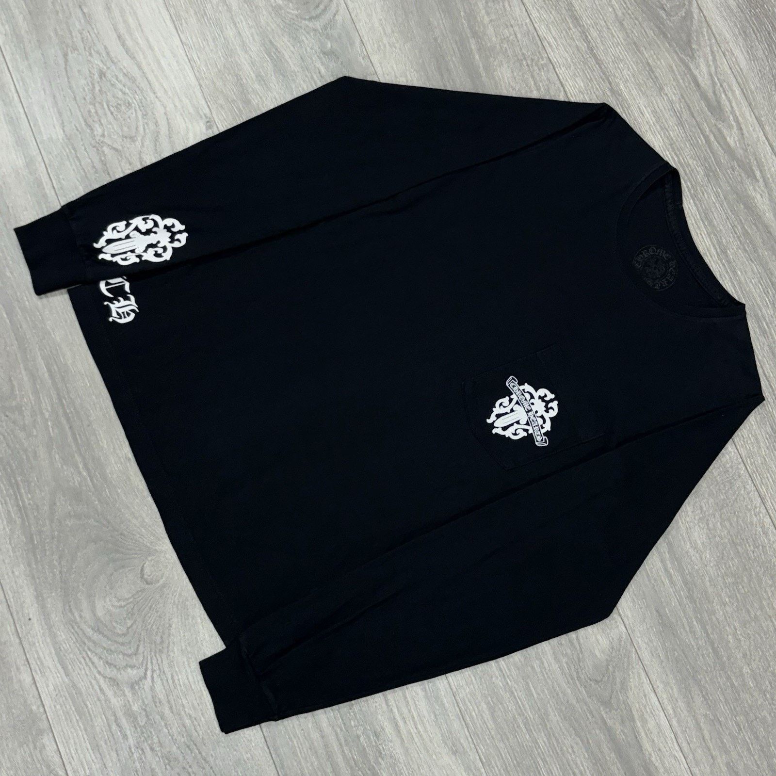 Chrome Hearts Chrome Hearts Dagger & Vine Spine Long Sleeve | SUPER CLEAN! Size US S / EU 44-46 / 1 - 8 Thumbnail