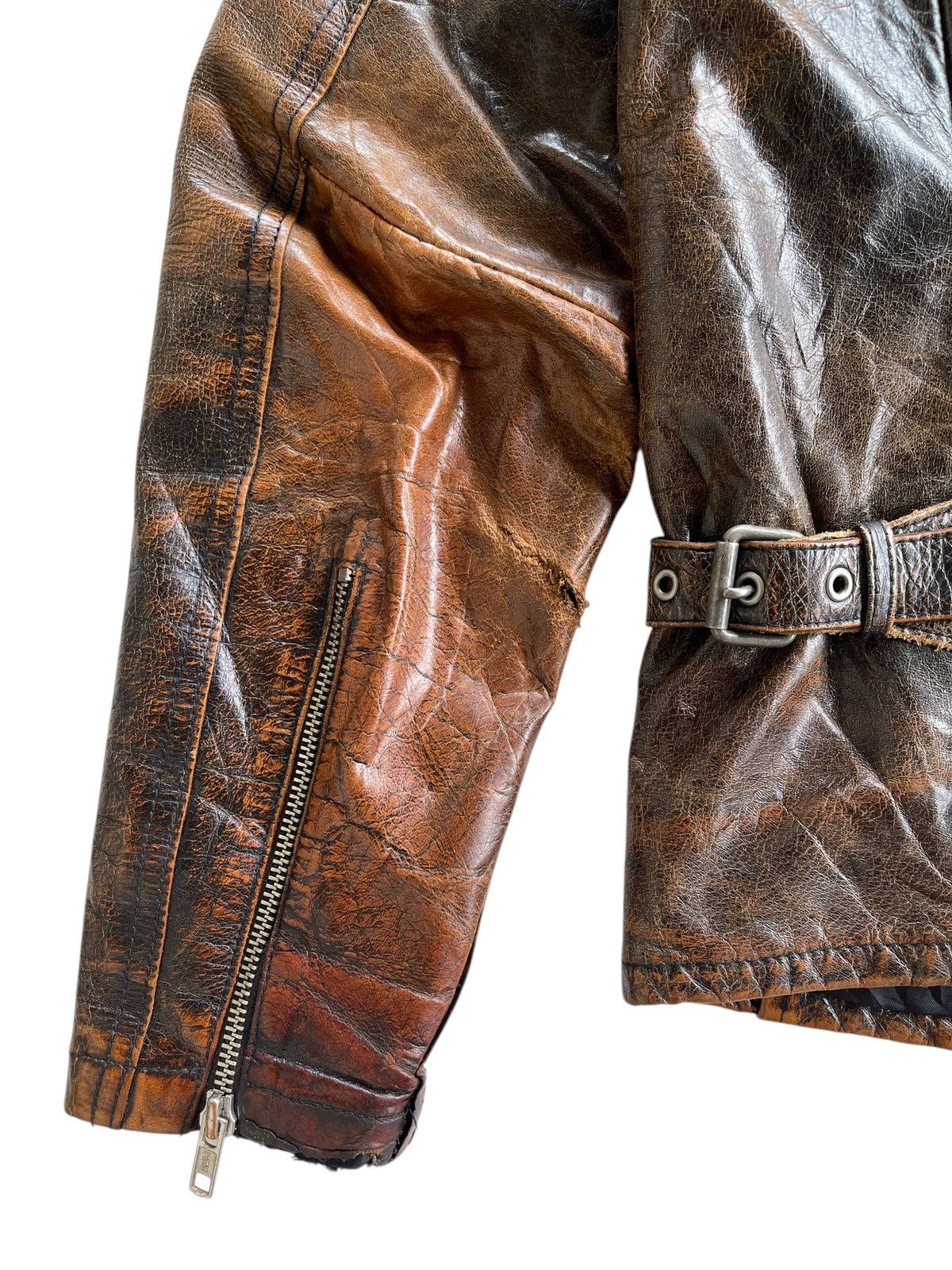 Japanese Brand Cafe Racer Biker Buffalo Leather Jacket Size US M / EU 48-50 / 2 - 13 Thumbnail