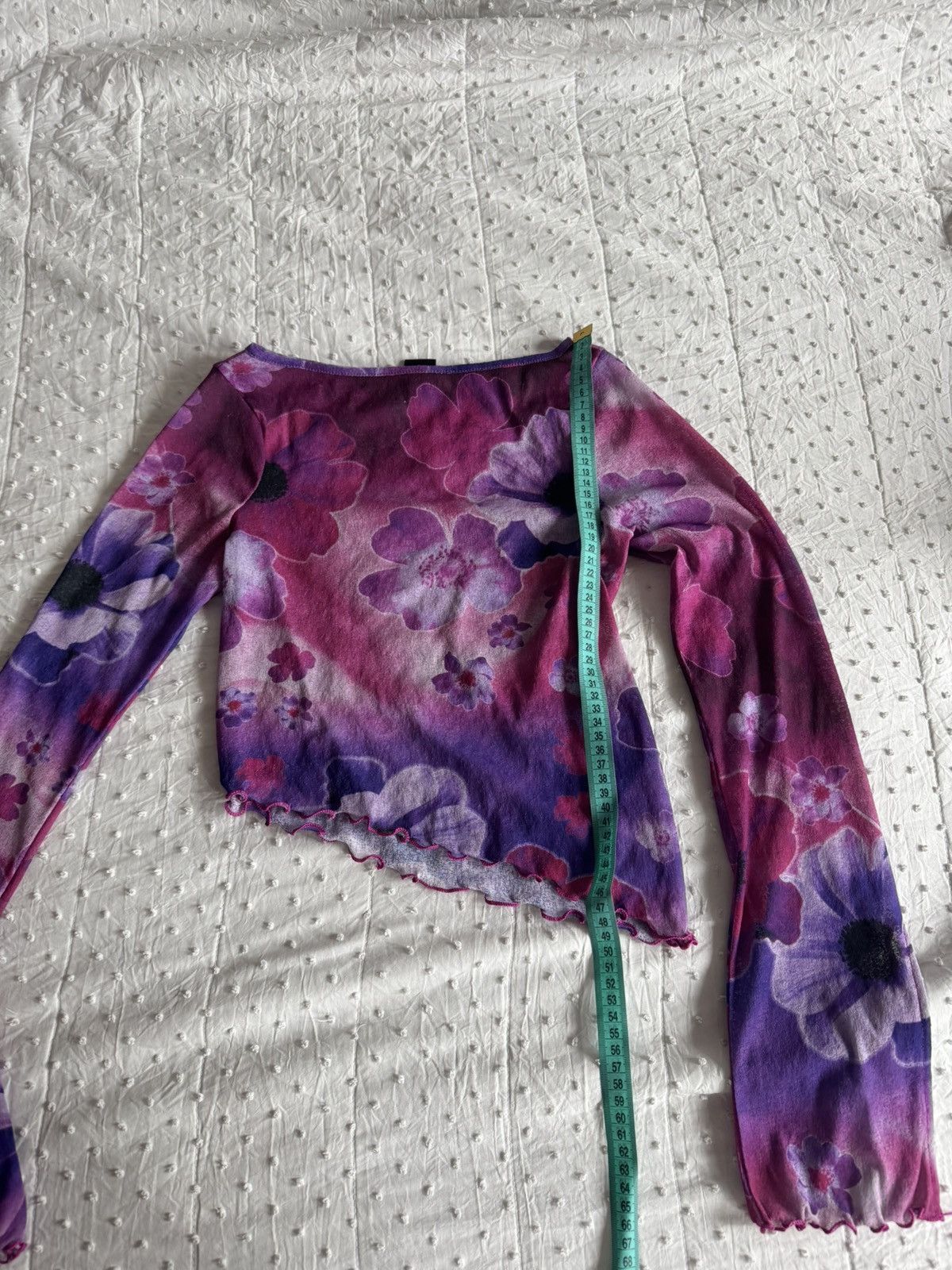 Urban Outfitters Asymmetrical floral mesh skirt + top set 🌸 Size S / US 4 / IT 40 - 8 Thumbnail