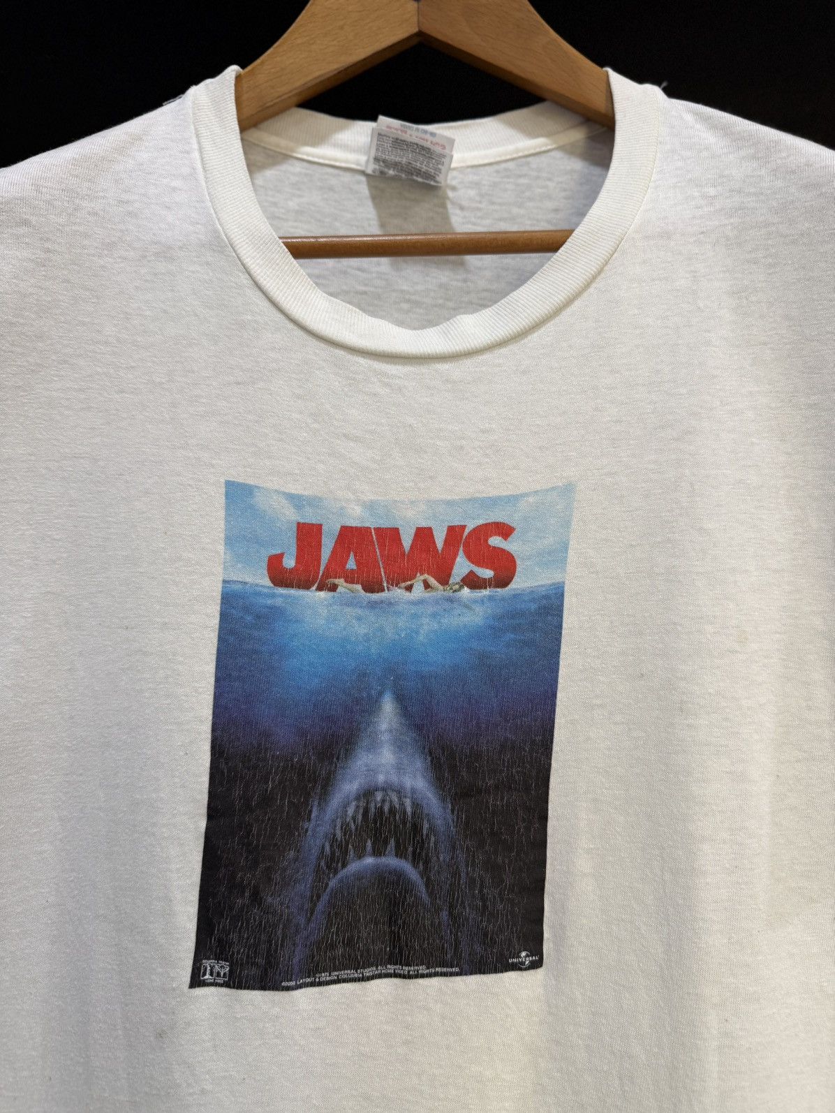 Universal Studios Vintage Jaws Movie Universal Studios Tee Size US M / EU 48-50 / 2 - 2 Thumbnail
