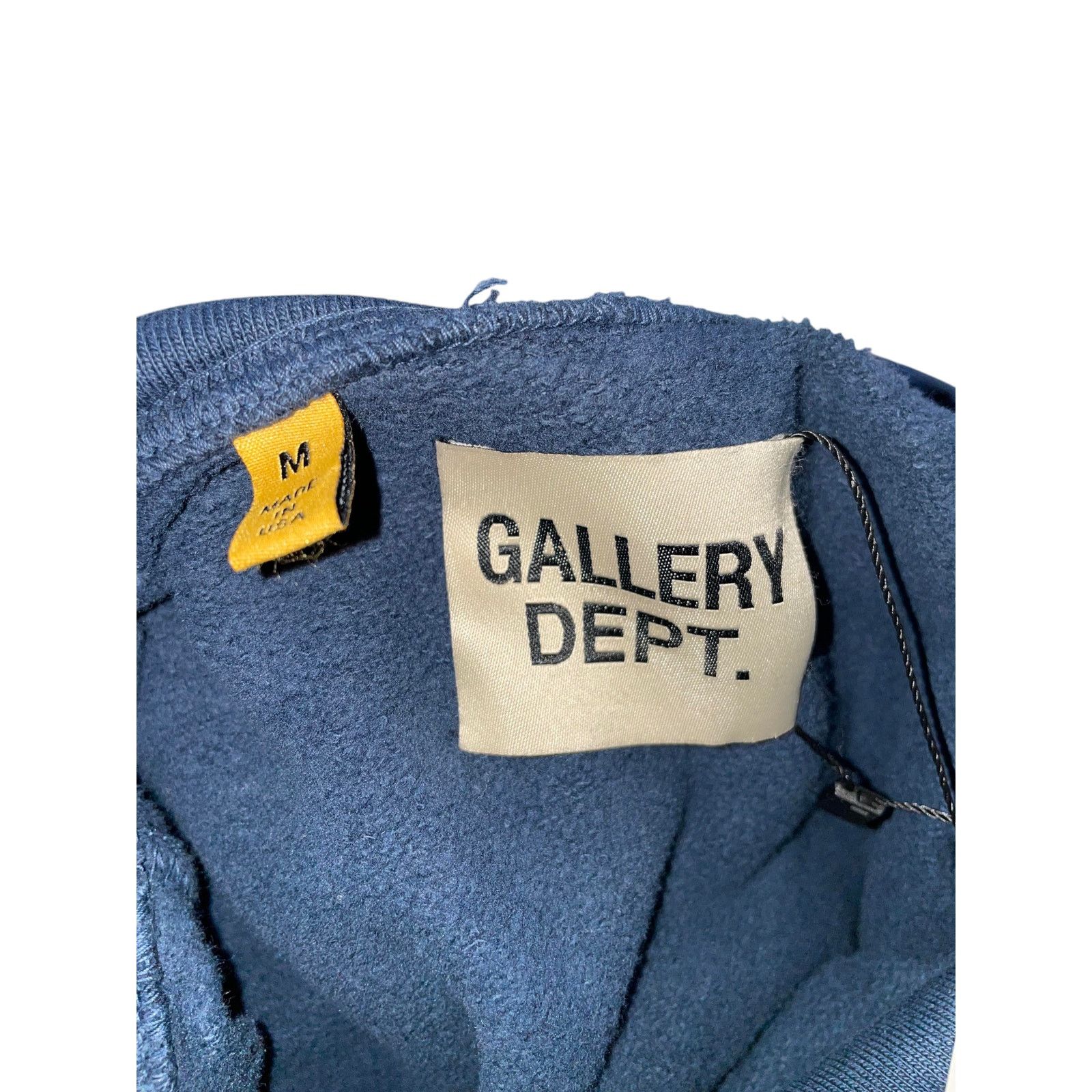 Gallery Dept. Gallery Dept ATK Navy Hoodie Size US M / EU 48-50 / 2 - 3 Thumbnail