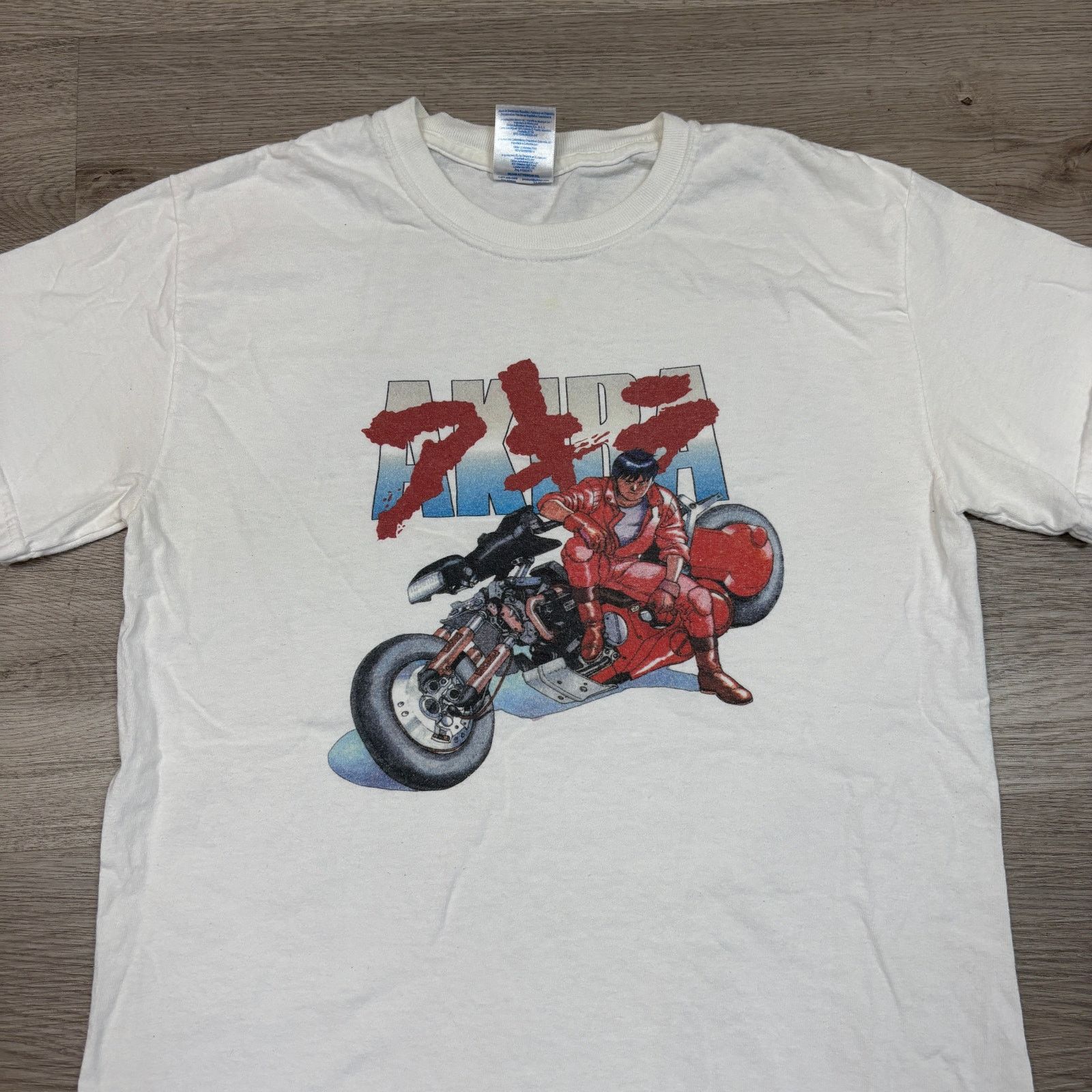 Gildan Akira Kaneda Bike Neo Tokyo Anime Short Sleeve Shirt Small Size US S / EU 44-46 / 1 - 2 Thumbnail