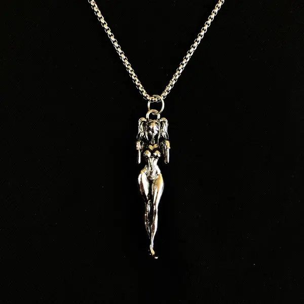 Jewelry Riruuko x Chika Punk Necklace Gothic Chain Size ONE SIZE - 1 Thumbnail