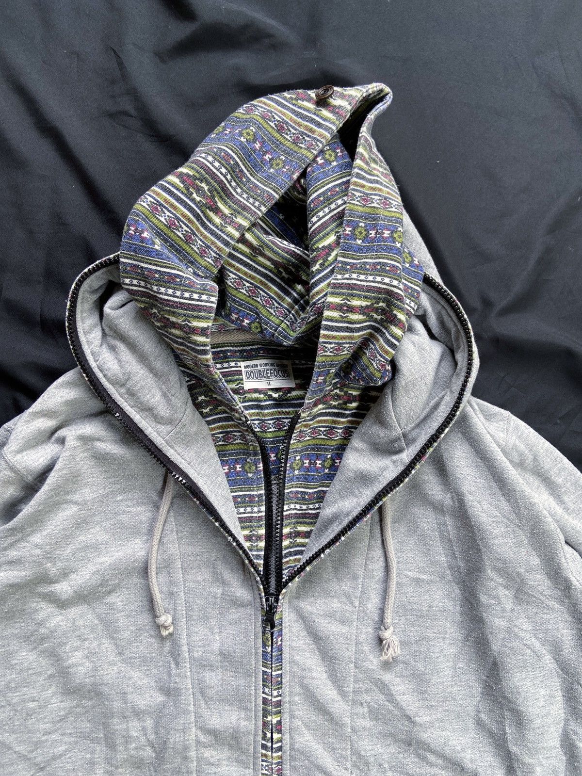 Beauty Beast DOUBLE FOCUS DOUBLE LAYER ZIP HOODIE Size US M / EU 48-50 / 2 - 13 Thumbnail