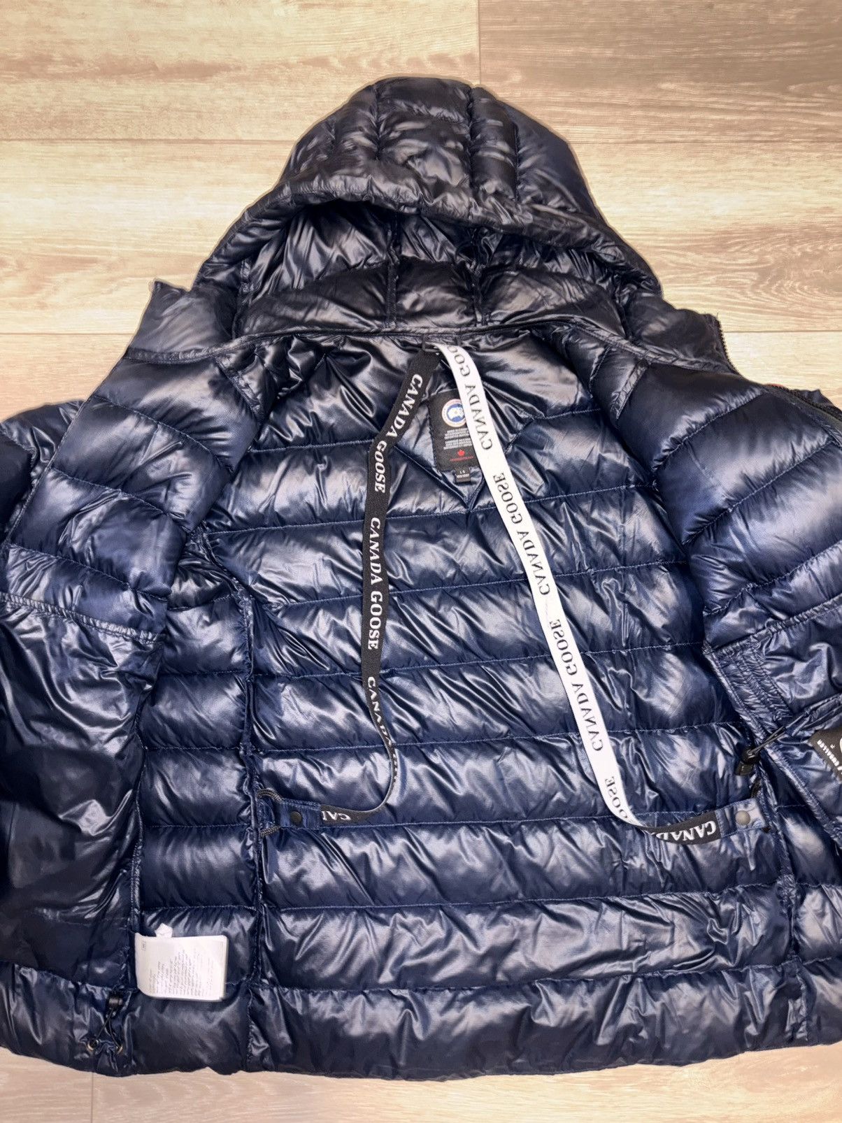 Canada Goose Canada Goose Atlantic Navy Hooded Puffer Jacket Mens Size US L / EU 52-54 / 3 - 5 Thumbnail
