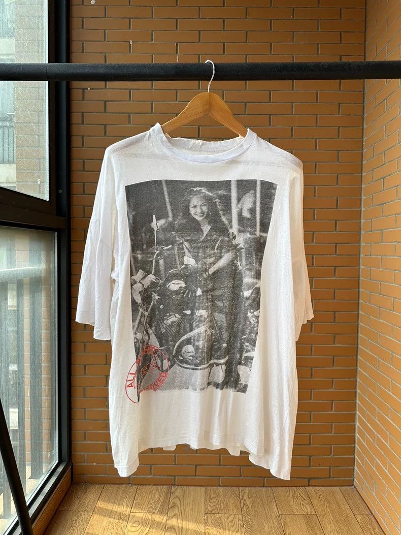 Vintage Vintage Tee 90s HOB All rights 2505-Nextarrow Size US XL / EU 56 / 4 - 1 Thumbnail