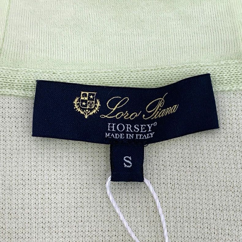 Kenzo KENZO Light green logo embroidered cotton hoodie zippered Size S / US 4 / IT 40 - 5 Thumbnail