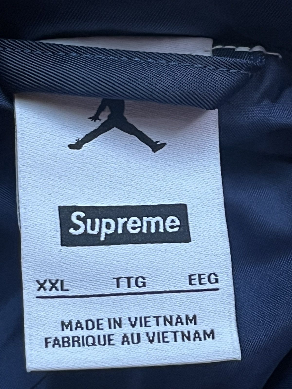 Jordan Brand Jordan x Supreme Puffer Parka Jacket HF0828-410 Men Size 2XL Size US XXL / EU 58 / 5 - 8 Thumbnail