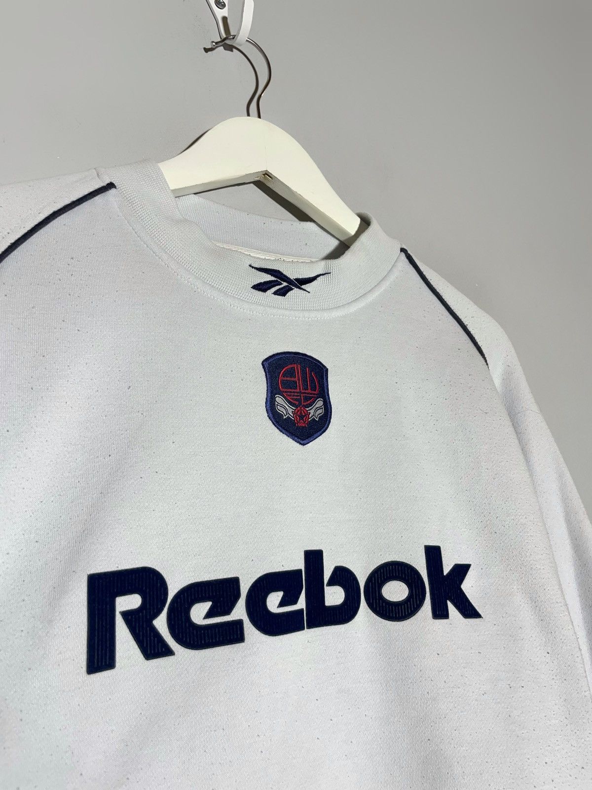 Reebok × Vintage Bolton Wanderers Reebok Vintage 90’s Y2k Football Shirt Size US L / EU 52-54 / 3 - 3 Thumbnail