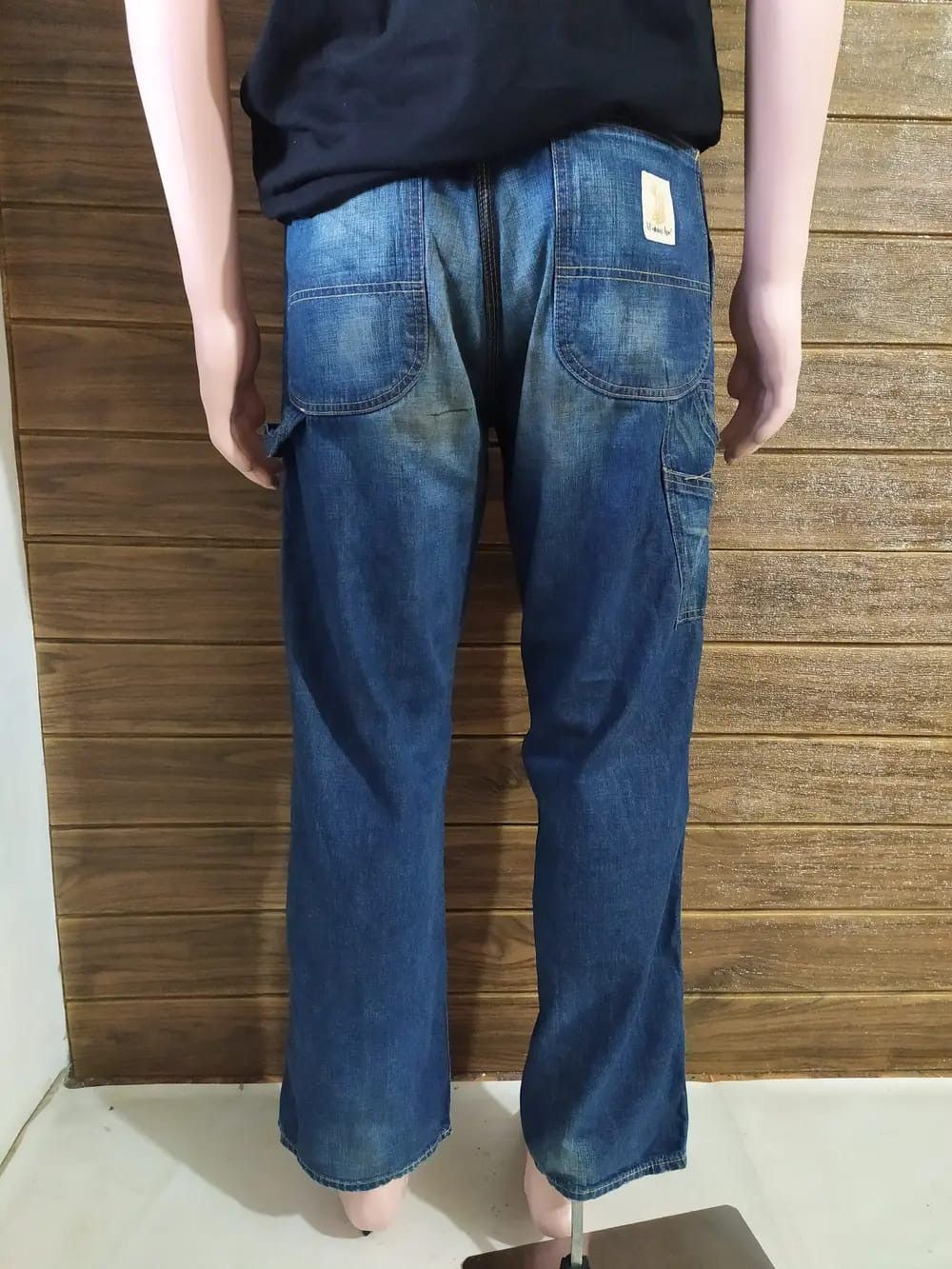 Bape Bape Trashed Carpenter Denim Size US 31 - 15 Thumbnail