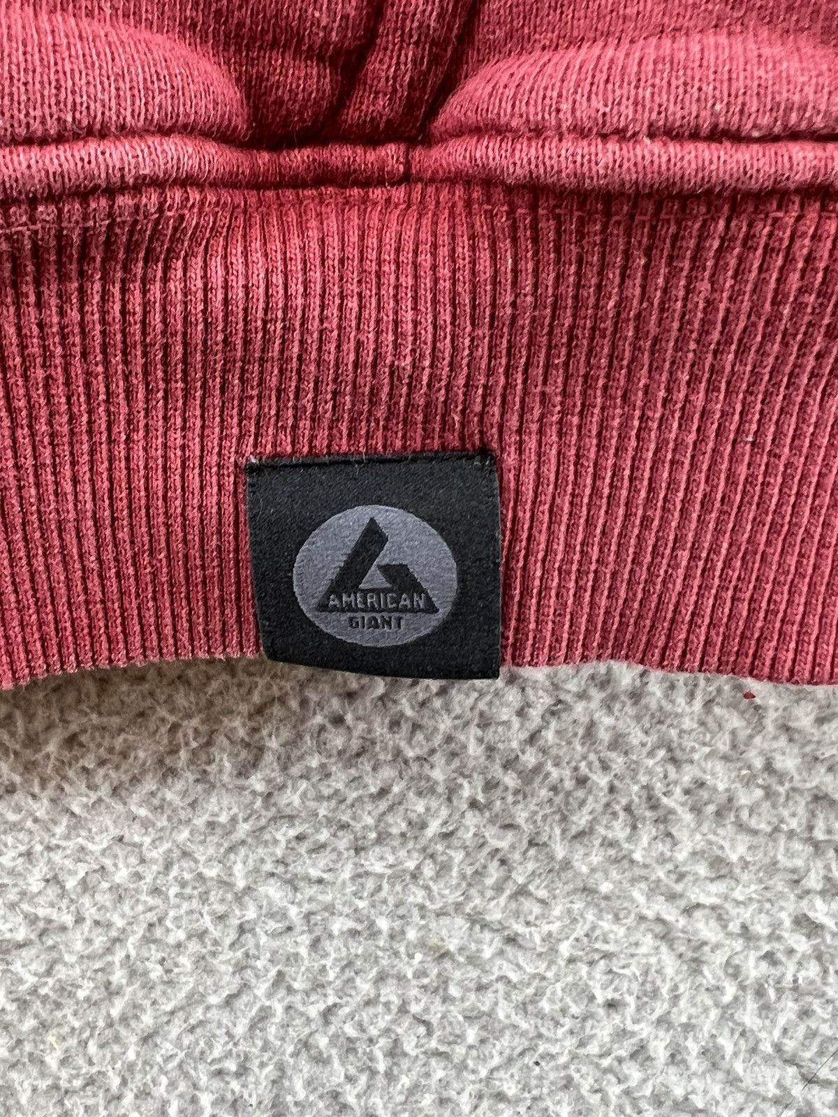American Giant American Giant Hoodie Womens Sz Medium Red Cotton Sweatshirt Size M / US 6-8 / IT 42-44 - 4 Thumbnail