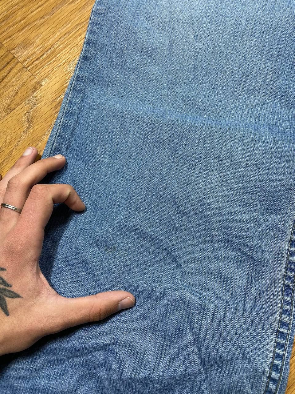 Japanese Brand × Levi's Crazy Crash Dirty Baggy Faded Jean Japan Avant Garde Style Size US 34 / EU 50 - 5 Thumbnail