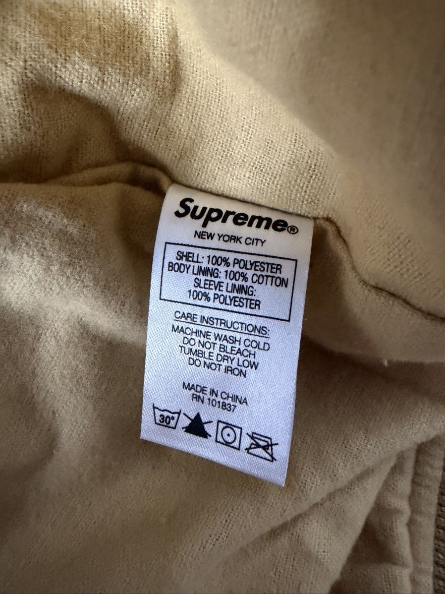 Supreme Supreme Thrasher Satin Varsity Jacket Gold Size US L / EU 52-54 / 3 - 4 Thumbnail