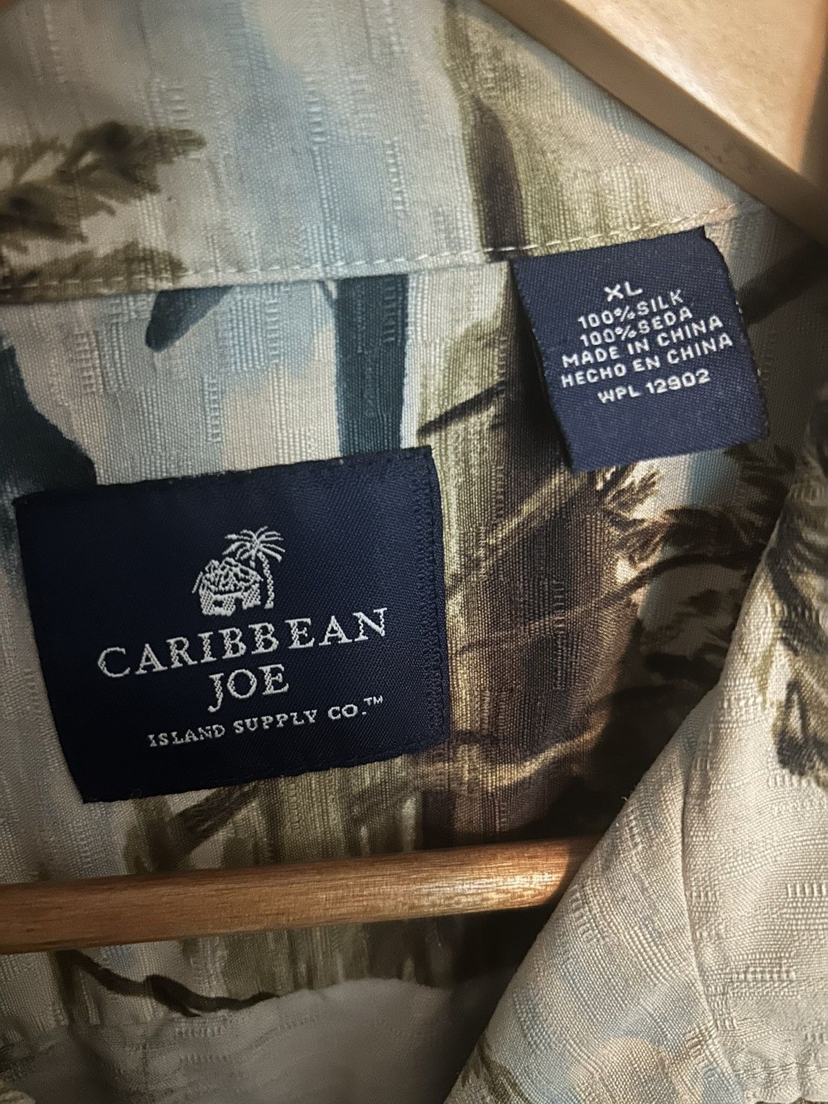 Caribbean Silk Hawaiian Shirt Size US XL / EU 56 / 4 - 2 Thumbnail