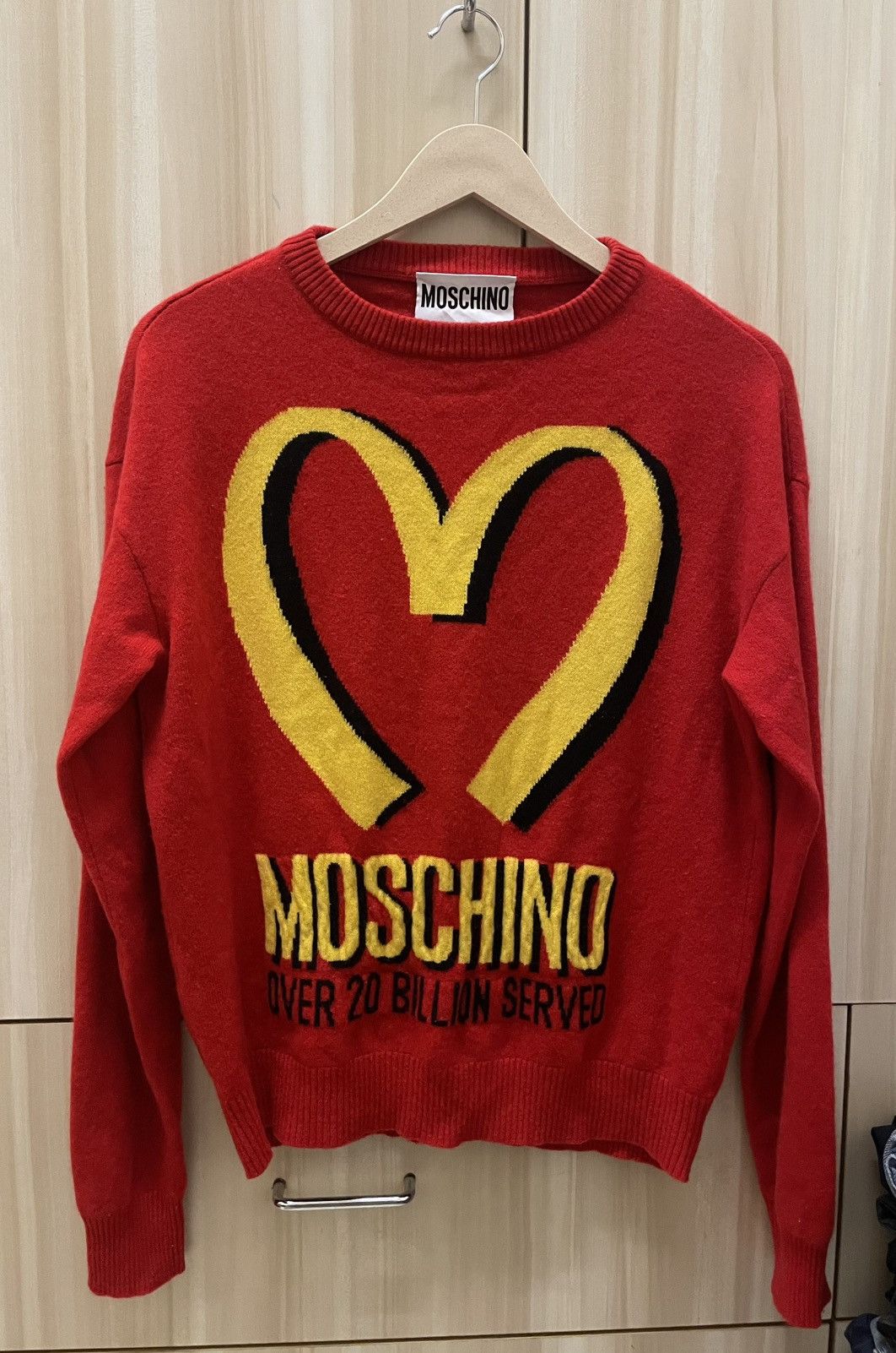 Moschino Moschino McDonalds 2014 RunwayJeremy Scott Cashmere Sweater Size US S / EU 44-46 / 1 - 2 Thumbnail
