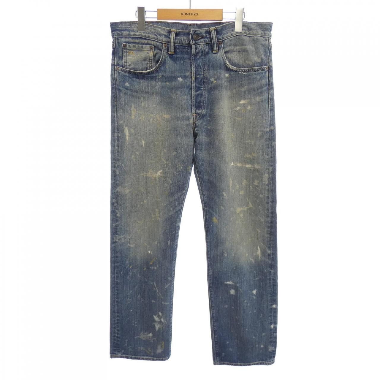 Ralph Lauren Ralph Lauren RRL Jeans Textile Jeans DUTY FREE for USA Size ONE SIZE - 1 Thumbnail