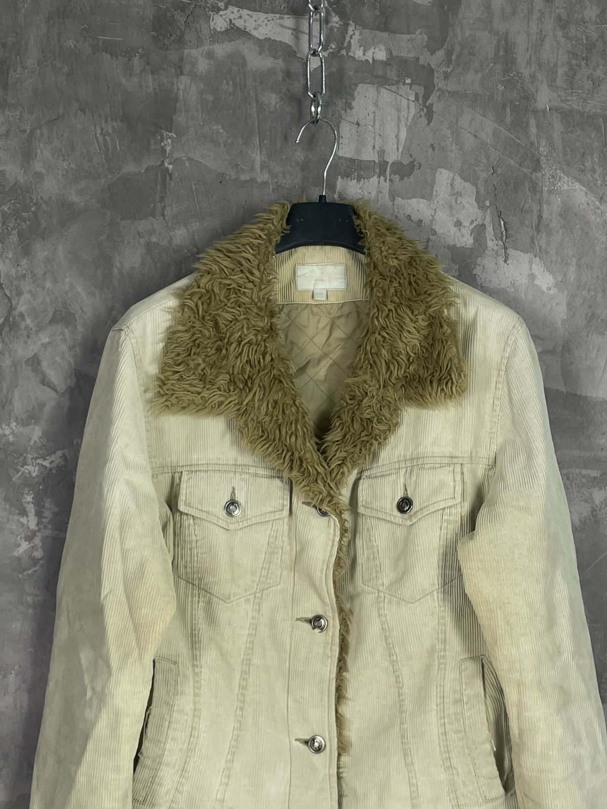 If Six Was Nine × Vintage VINTAGE JEANS SHERPA JACKET JAPAN STREETWEAR CASUAL Y2K 90s Size US M / EU 48-50 / 2 - 2 Thumbnail