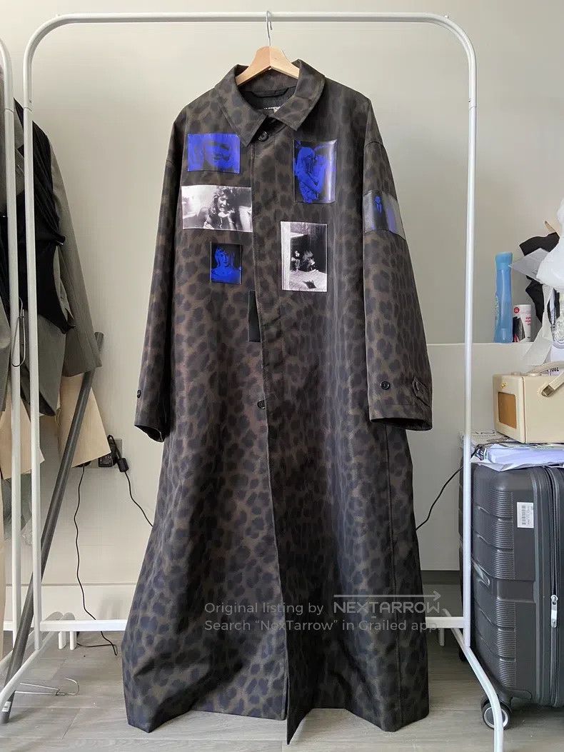 Raf Simons Raf Simons AW19 show patched leopard coat Size US M / EU 48-50 / 2 - 1 Thumbnail
