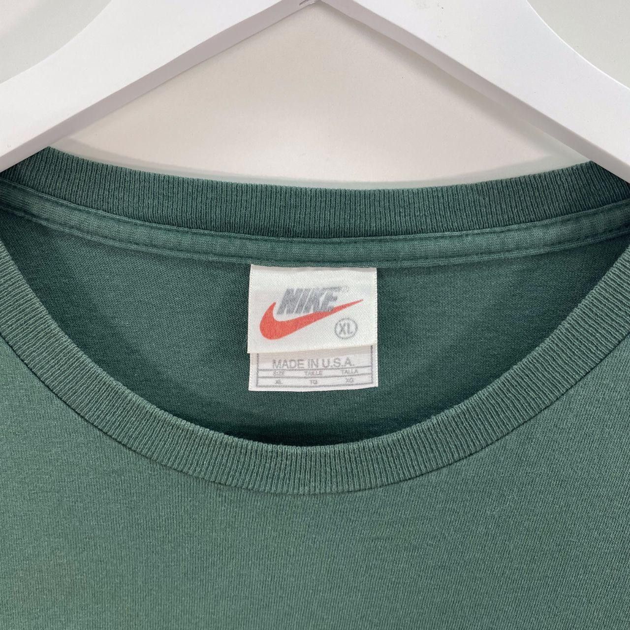 Nike Green Nike Swoosh Tee Size US XL / EU 56 / 4 - 3 Thumbnail