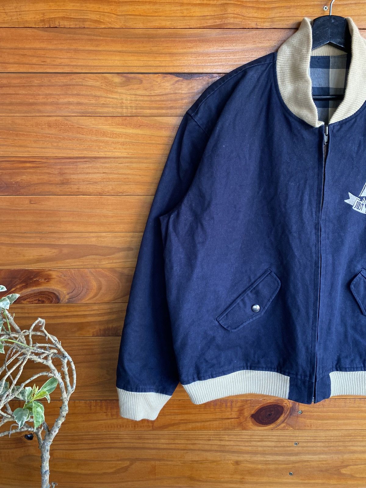 BIGI Vintage Just Bigi Caribbean Reversible Bomber Jacket Size US L / EU 52-54 / 3 - 9 Thumbnail