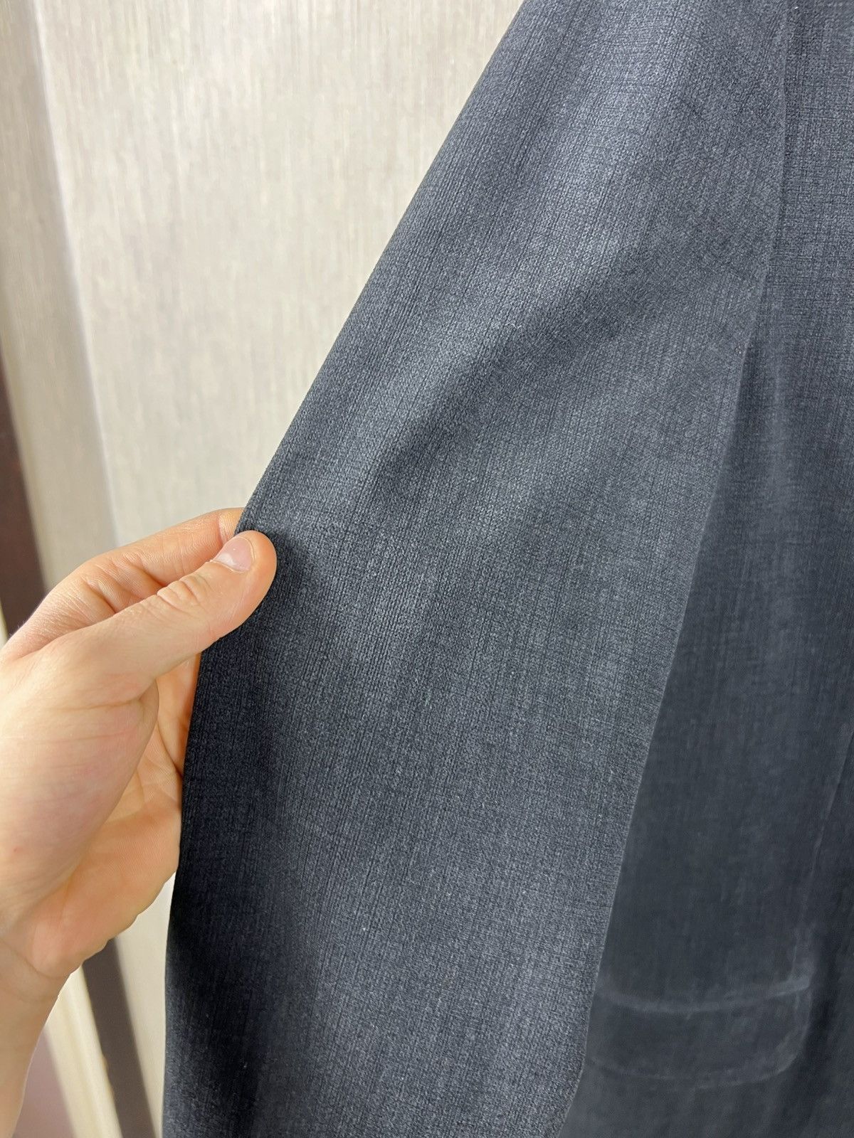 Armani Collezioni Giorgio Armani Collezioni velvet blazer jacket avant garde Size 40R - 10 Thumbnail