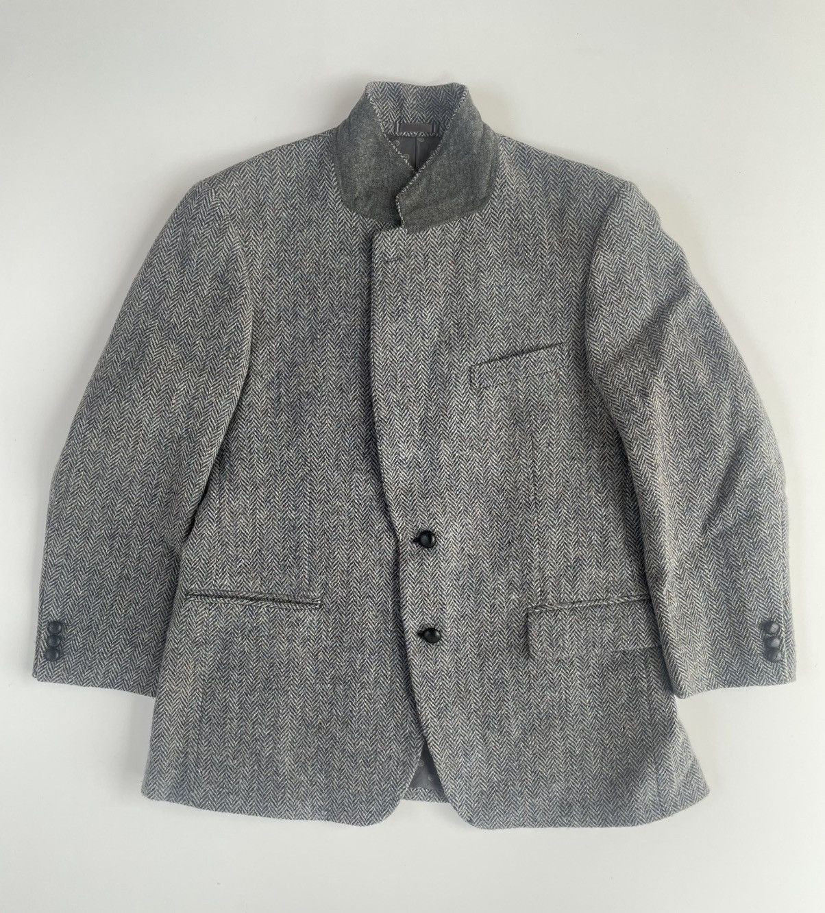 Harris Tweed Harris Tweed Wool Coat/Jacket Size US XL / EU 56 / 4 - 3 Thumbnail