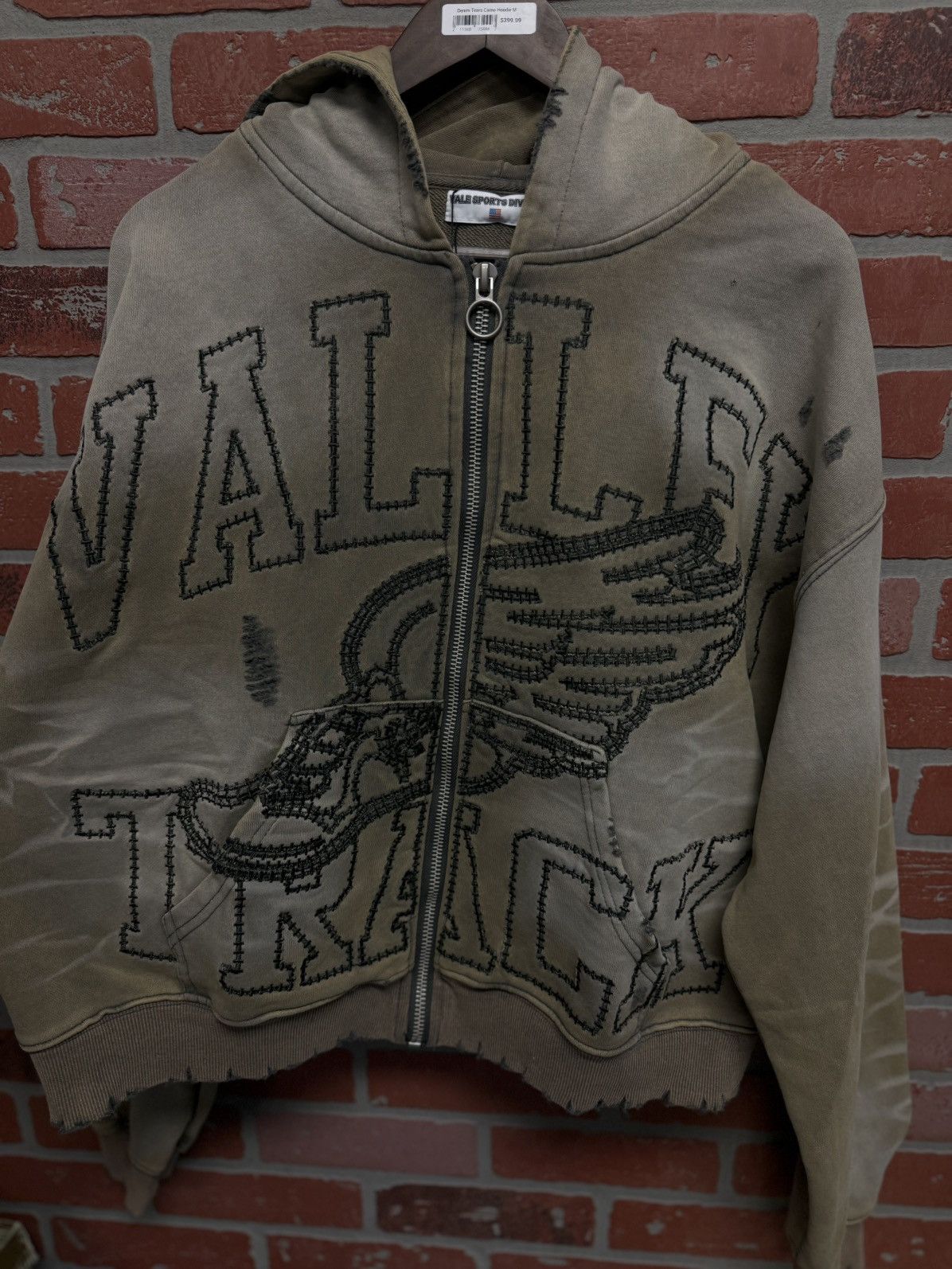 Vale Vale Hoodie Zip Up Size XL Tan Brand New Size US XL / EU 56 / 4 - 7 Thumbnail