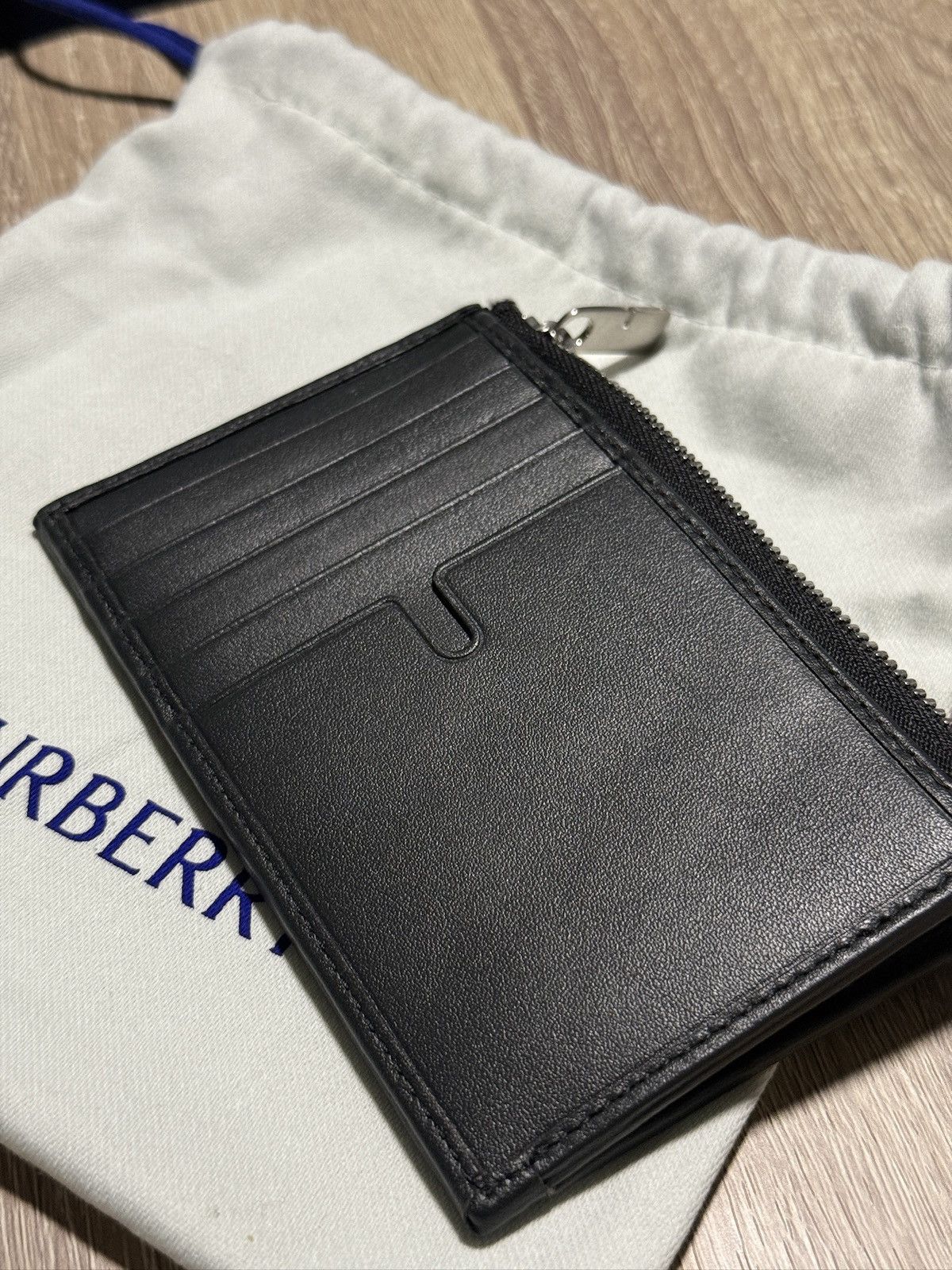 Burberry Burberry Tartan Patterned card holder With Zip Unisex Size ONE SIZE - 7 Thumbnail